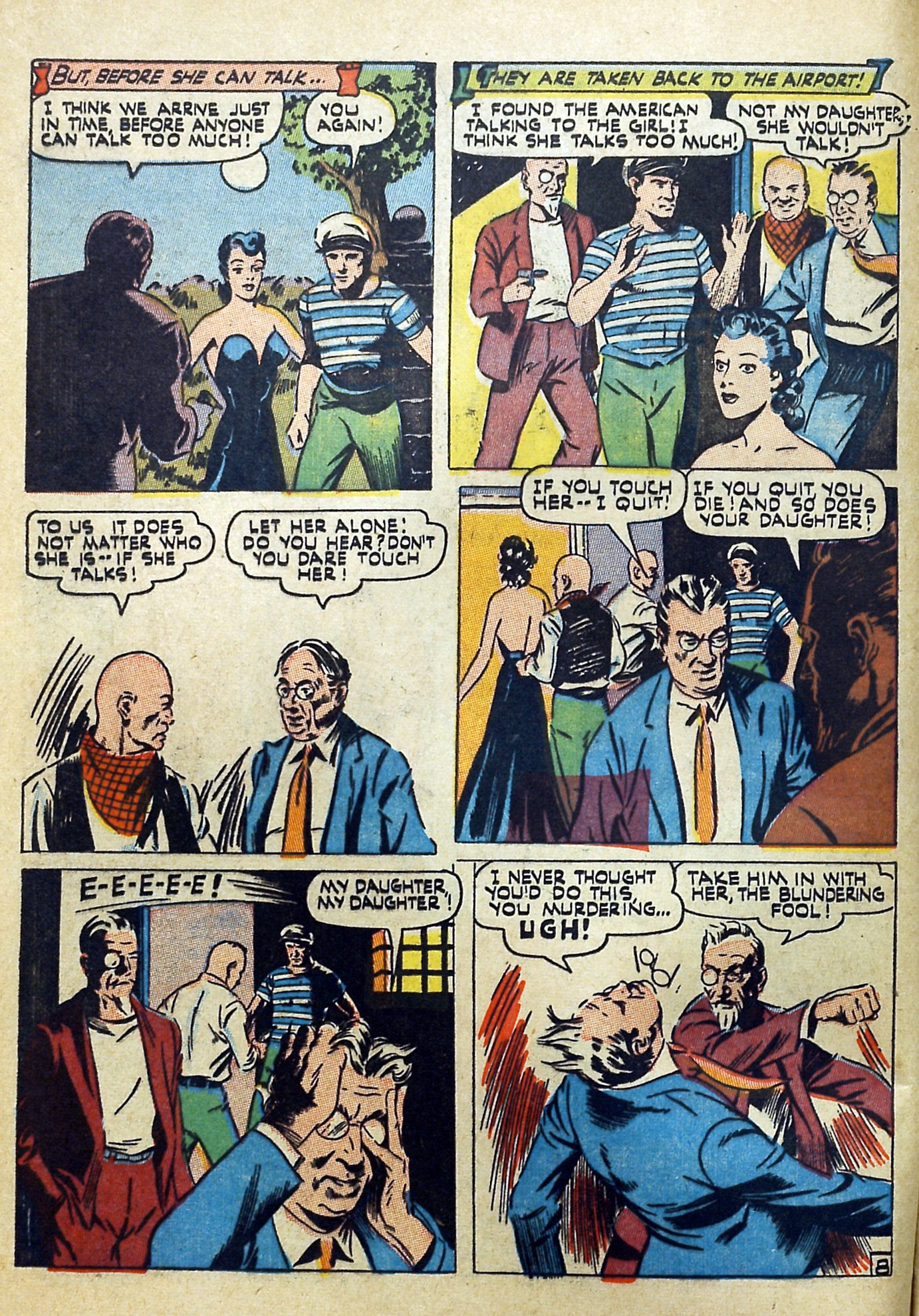 Read online Captain Flight Comics comic -  Issue #9 - 9