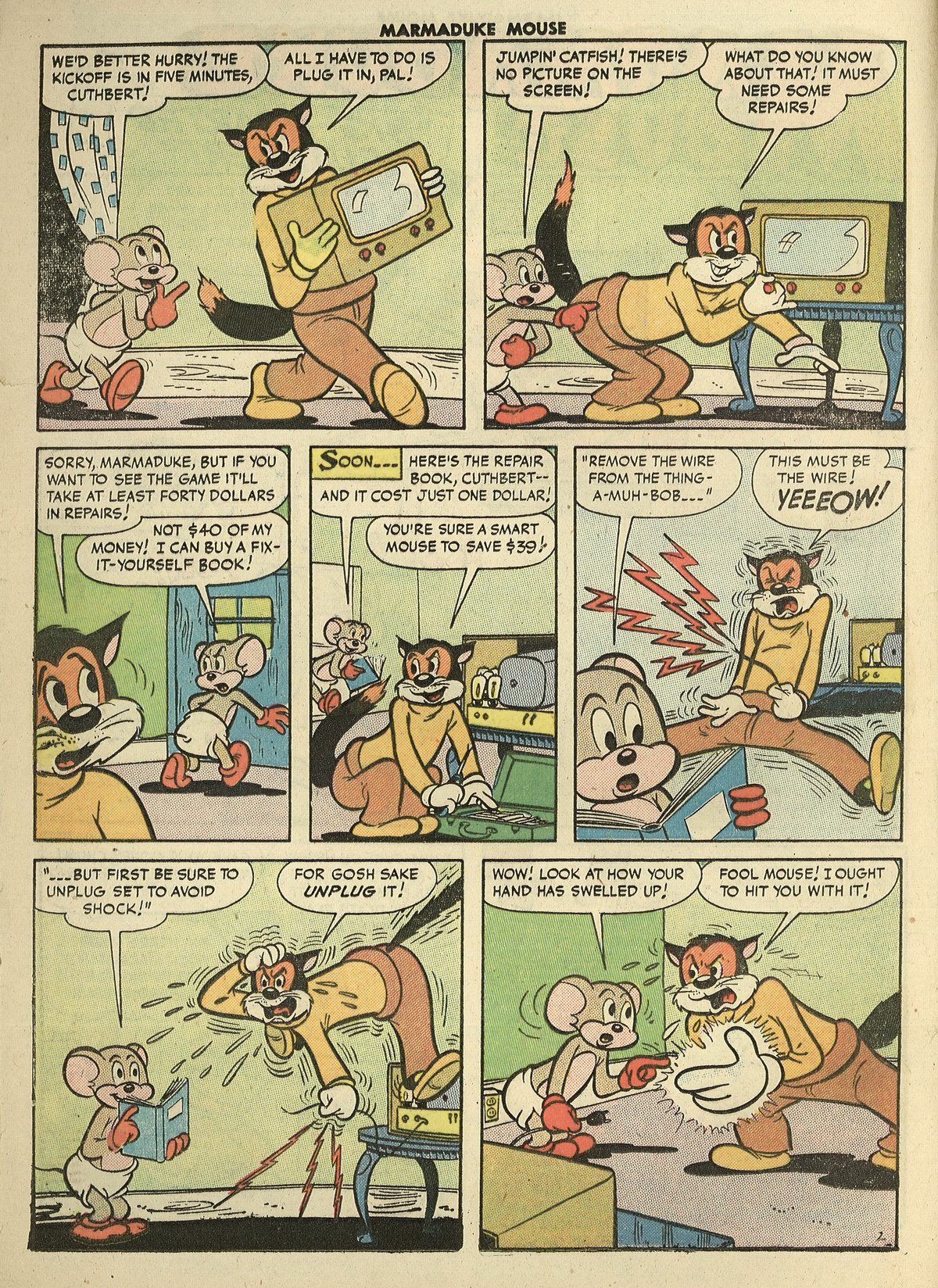 Read online Marmaduke Mouse comic -  Issue #61 - 4