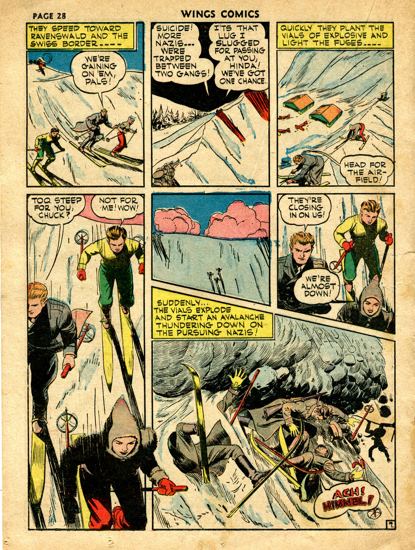 Read online Wings Comics comic -  Issue #15 - 30