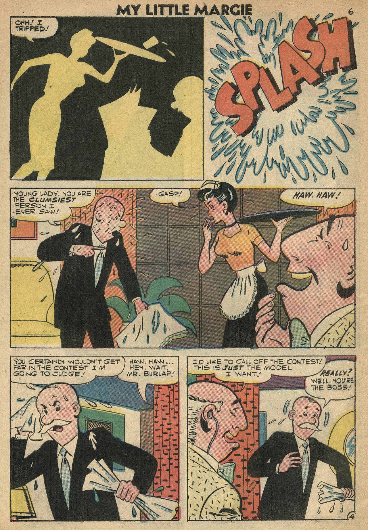 Read online My Little Margie (1954) comic -  Issue #27 - 8