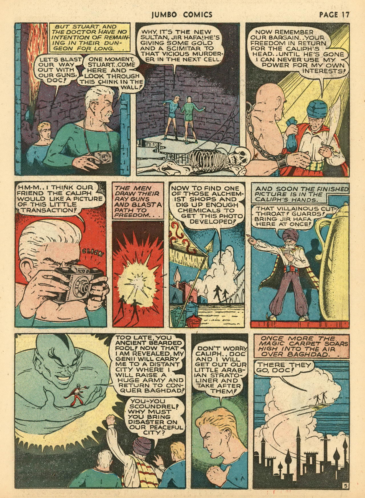 Read online Jumbo Comics comic -  Issue #29 - 19