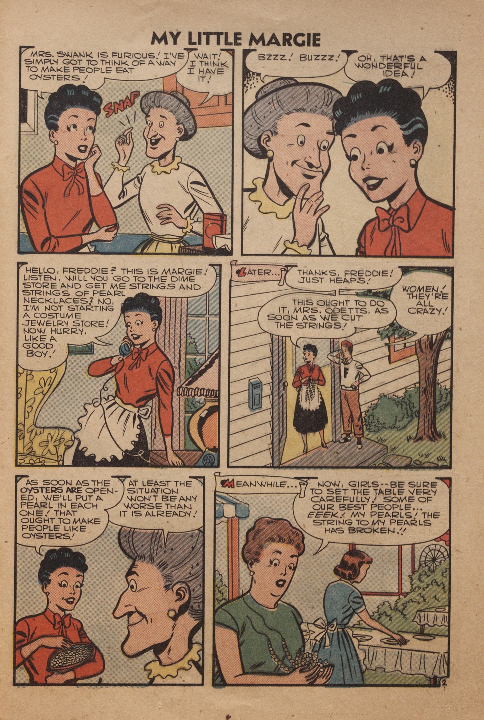 Read online My Little Margie (1954) comic -  Issue #15 - 25