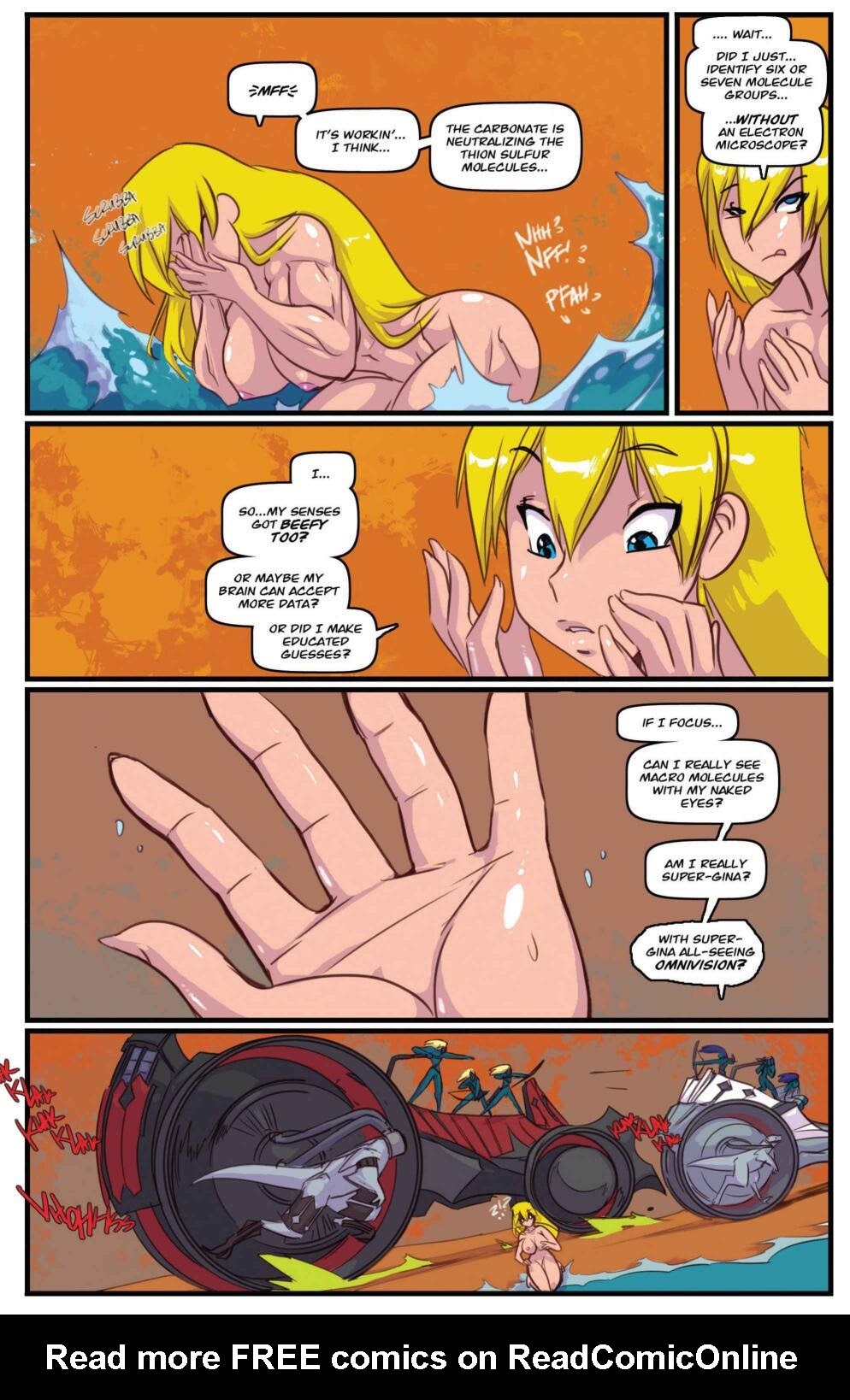 Read online Gina Diggers: Warnerd of Mars comic -  Issue # Full - 12