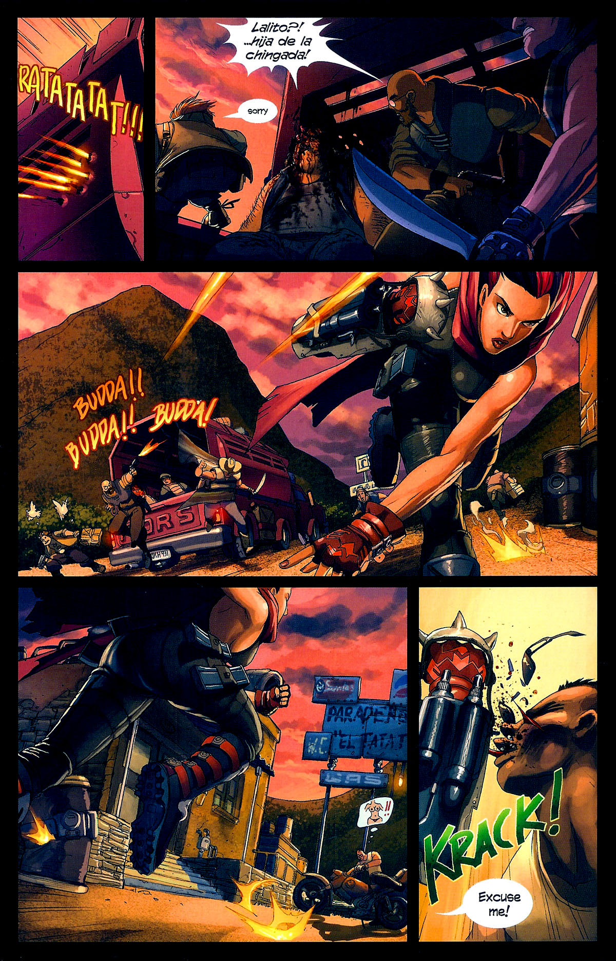 Read online El Arsenal: Unknown Enemy comic -  Issue #1 - 14