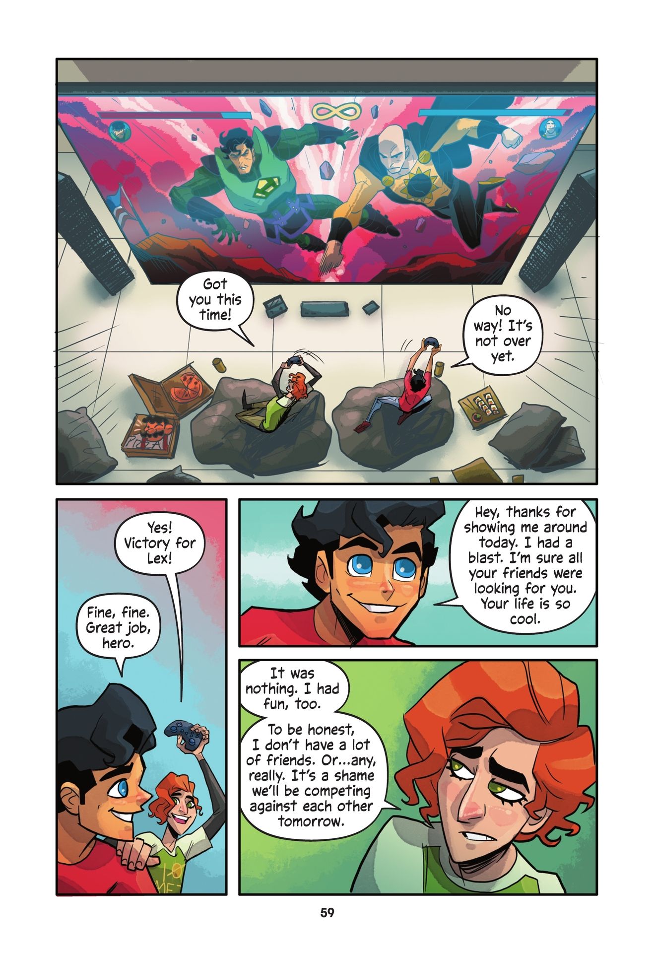 Read online Clark and Lex comic -  Issue # TPB (Part 1) - 57