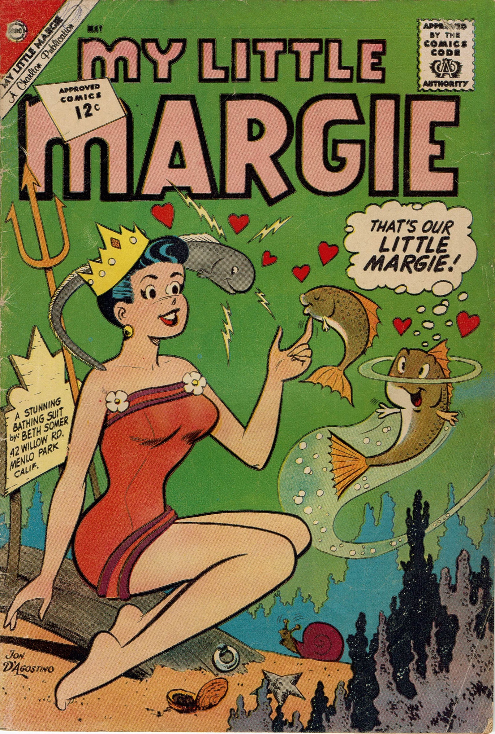Read online My Little Margie (1954) comic -  Issue #41 - 1
