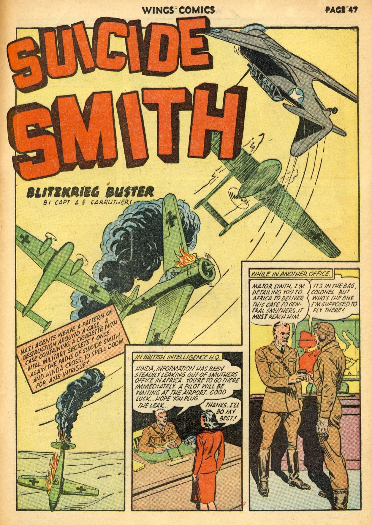 Read online Wings Comics comic -  Issue #32 - 49