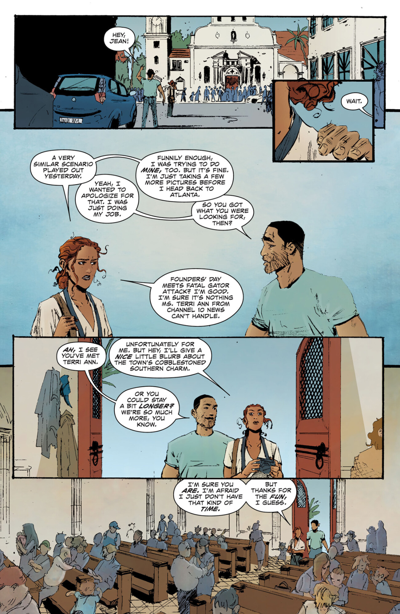 Read online Dark Spaces: Good Deeds comic -  Issue #2 - 12