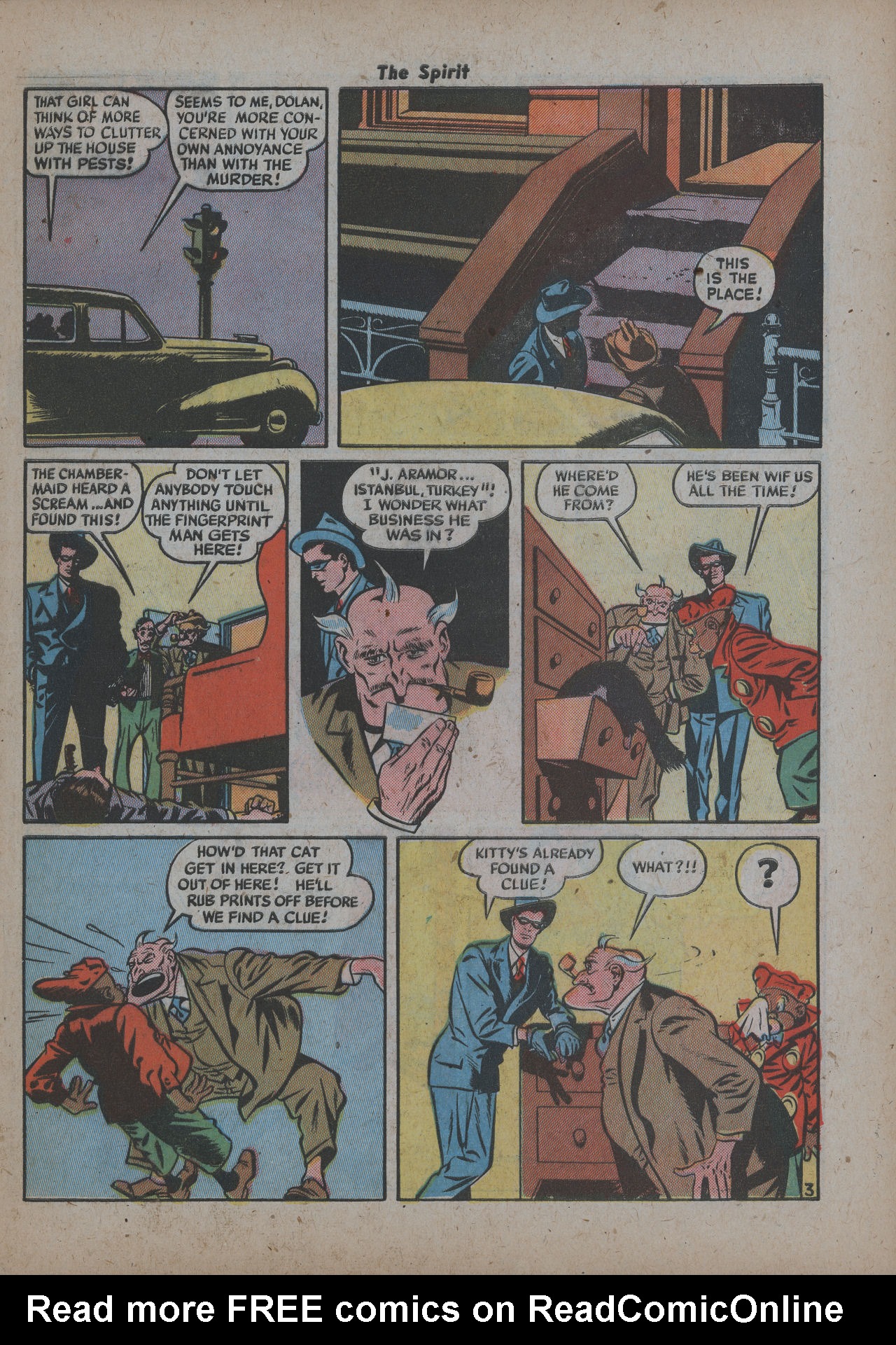 Read online The Spirit (1944) comic -  Issue #16 - 5