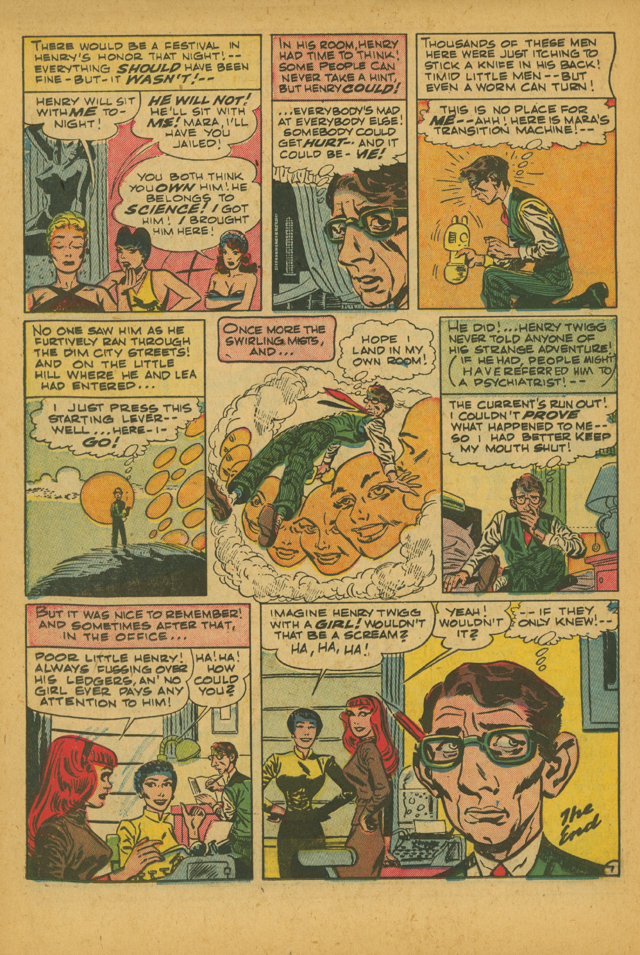 Read online Strange Worlds (1950) comic -  Issue #8 - 26