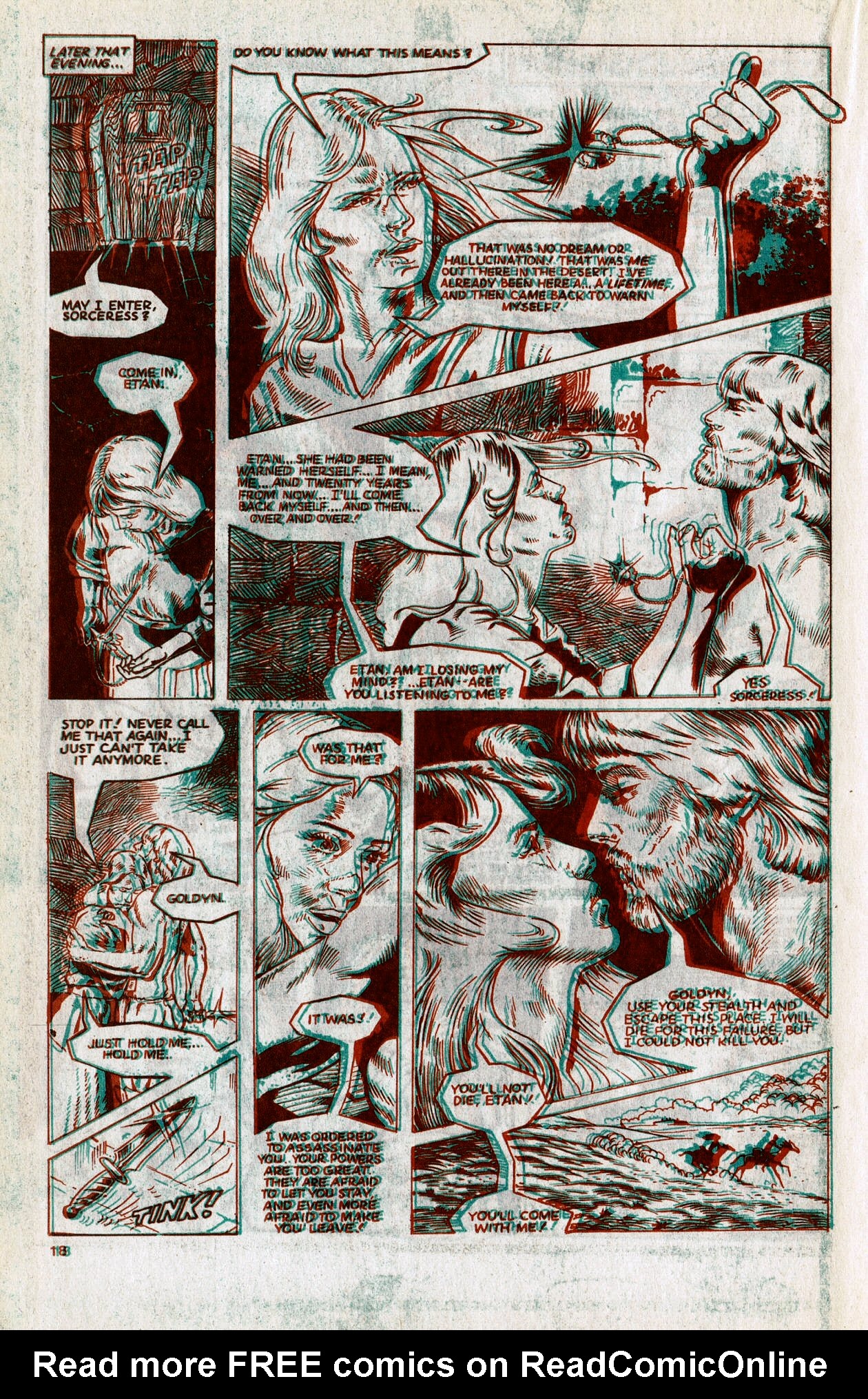 Read online Blackthorne 3-D Series comic -  Issue #4 - 20