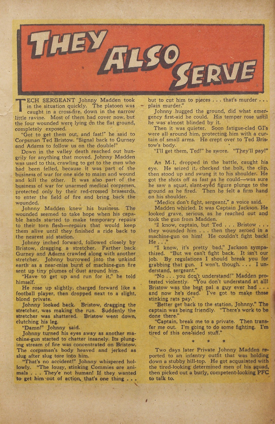 Read online G-I in Battle (1952) comic -  Issue #3 - 17