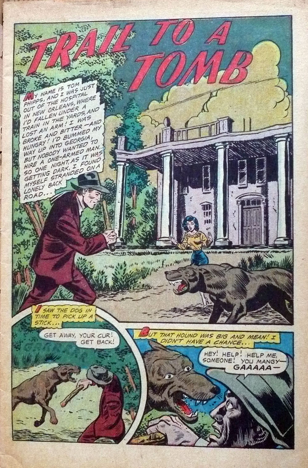 Read online Haunted Thrills comic -  Issue #7 - 3
