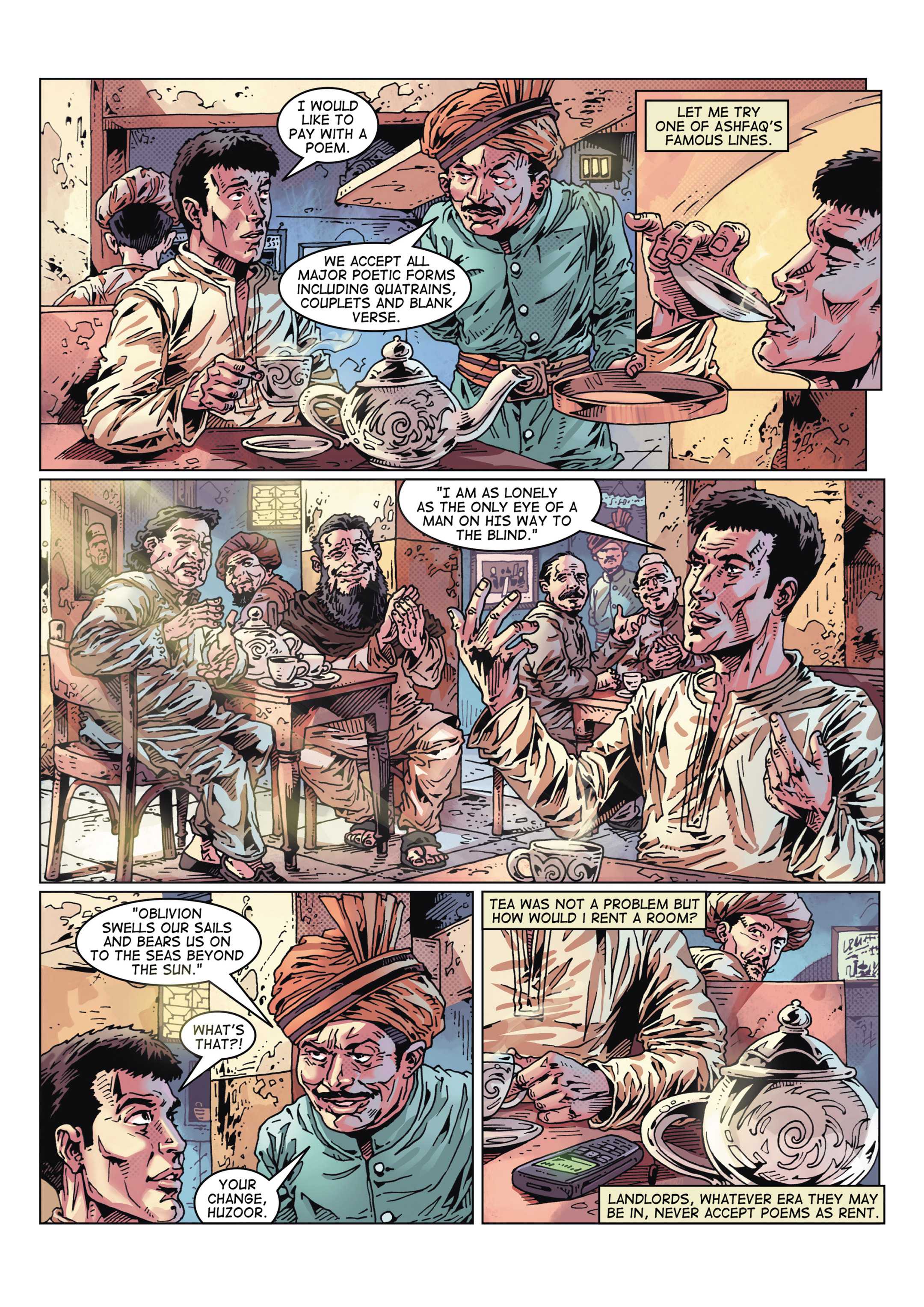 Read online Hyderabad: A Graphic Novel comic -  Issue # TPB - 22