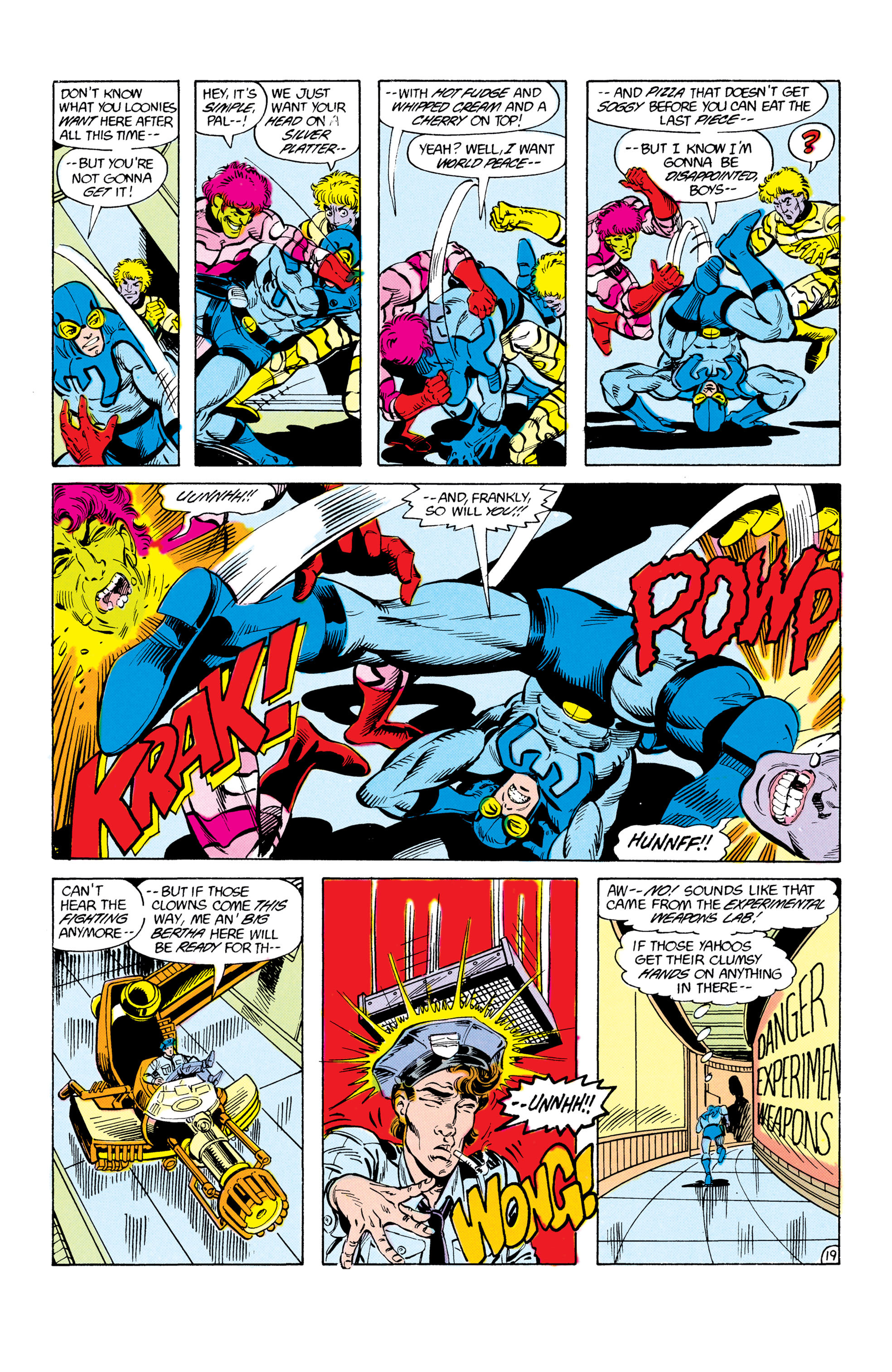 Read online Blue Beetle (1986) comic -  Issue #3 - 20