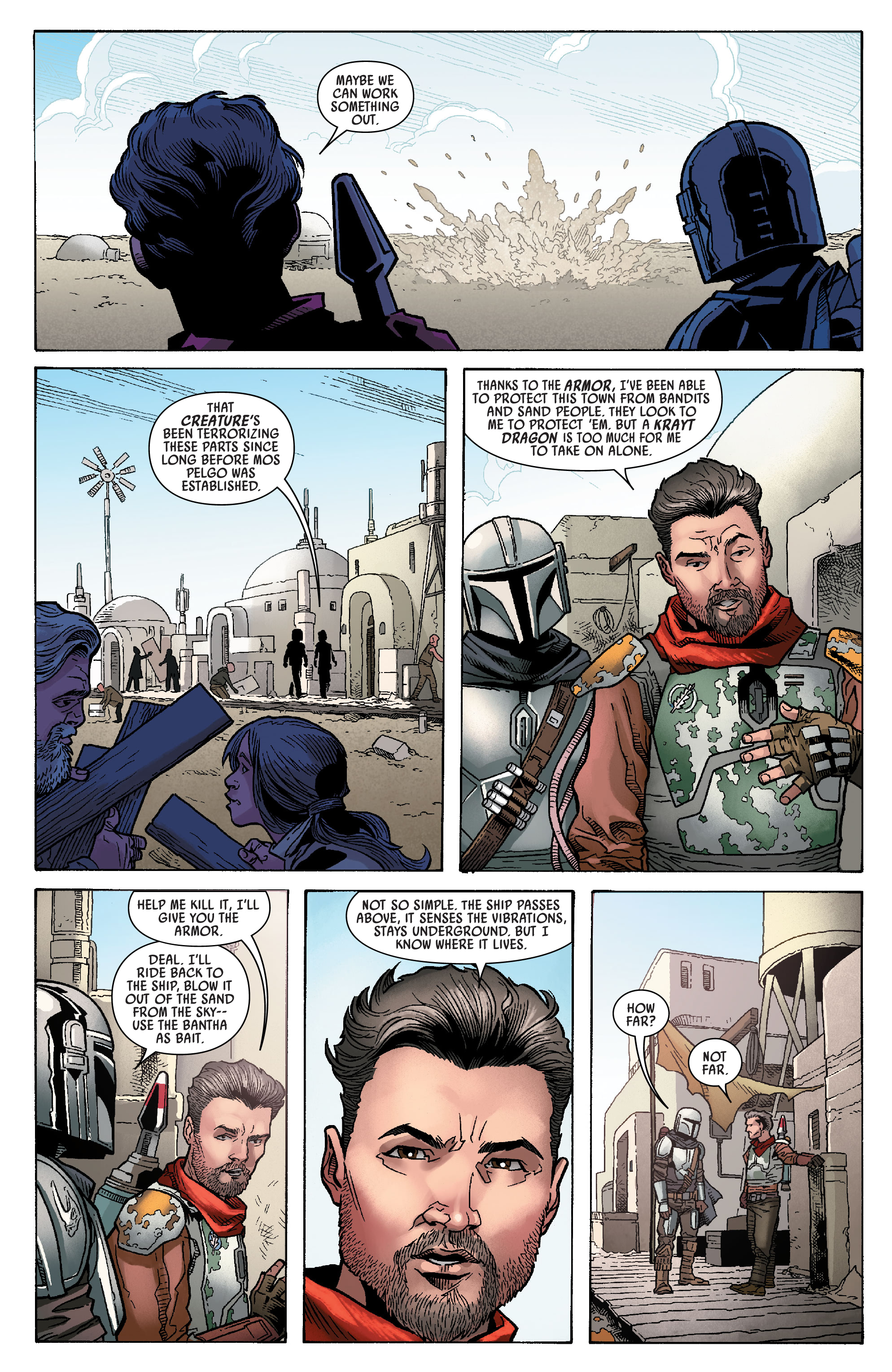 Read online Star Wars: The Mandalorian Season 2 comic -  Issue #1 - 18