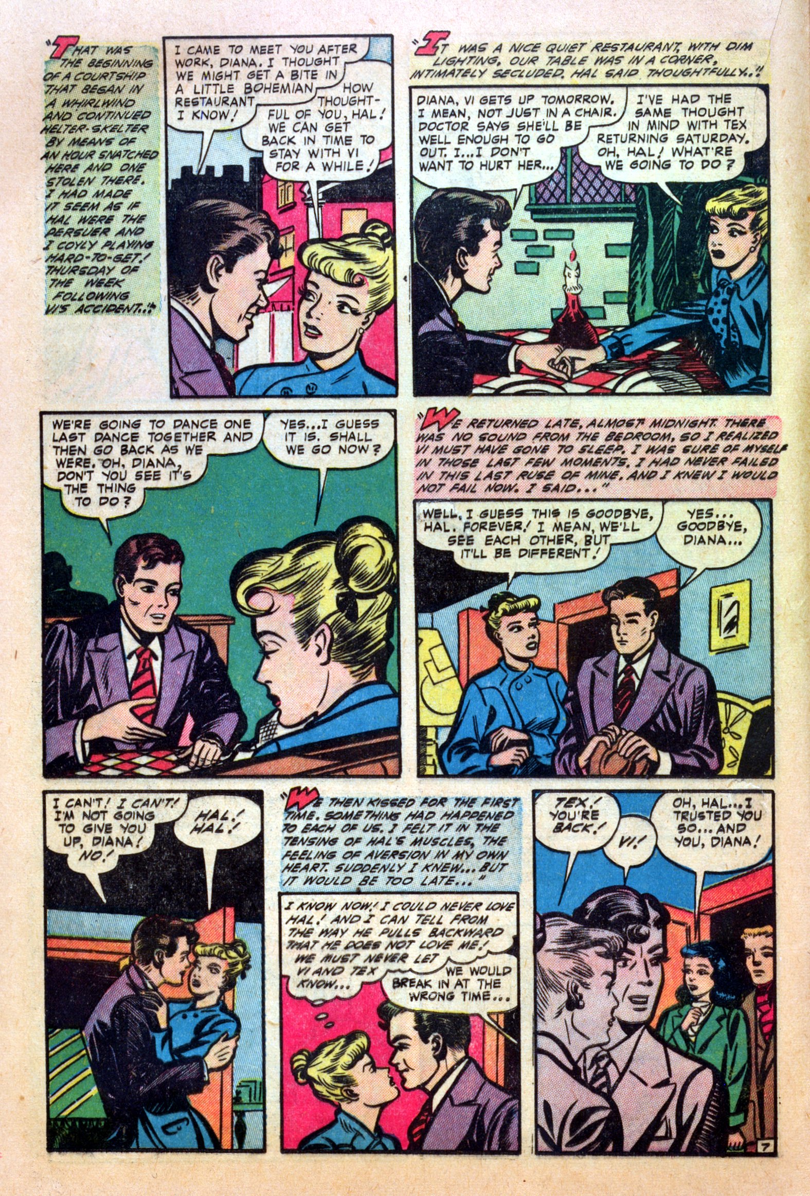 Read online Romantic Love comic -  Issue #3 - 16