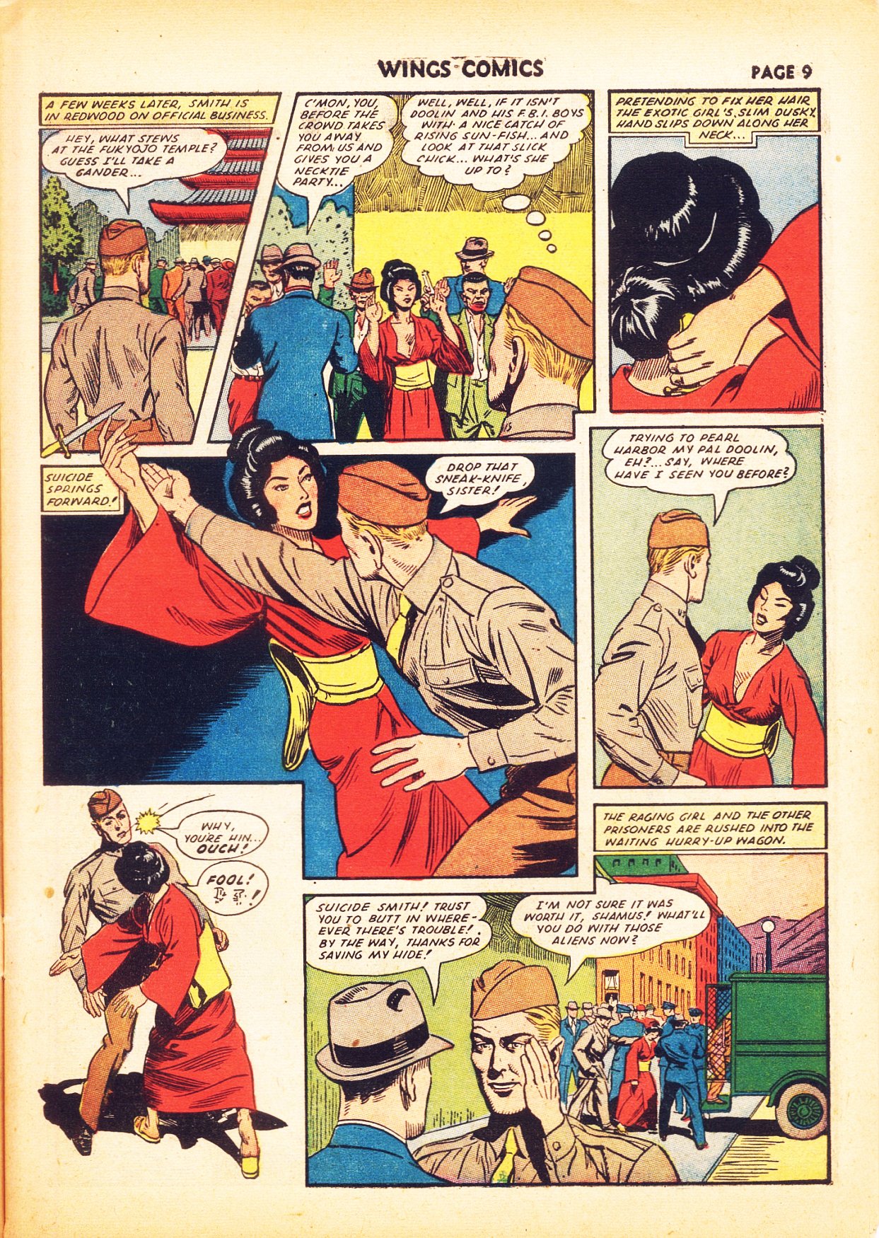 Read online Wings Comics comic -  Issue #24 - 11