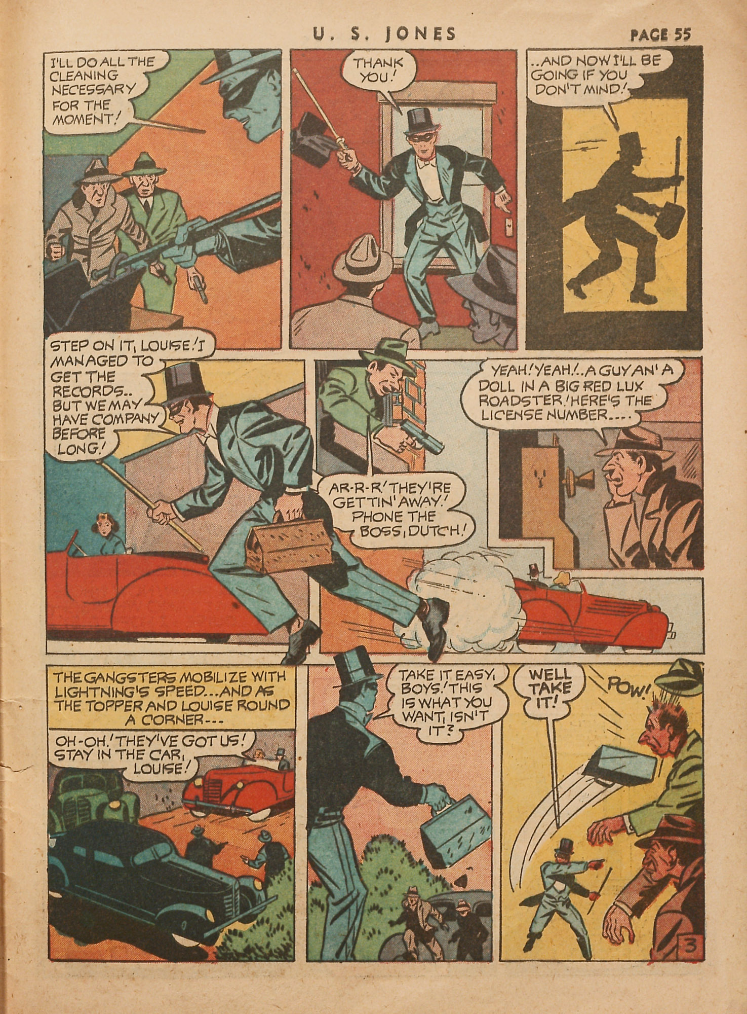 Read online U.S. Jones comic -  Issue #1 - 55