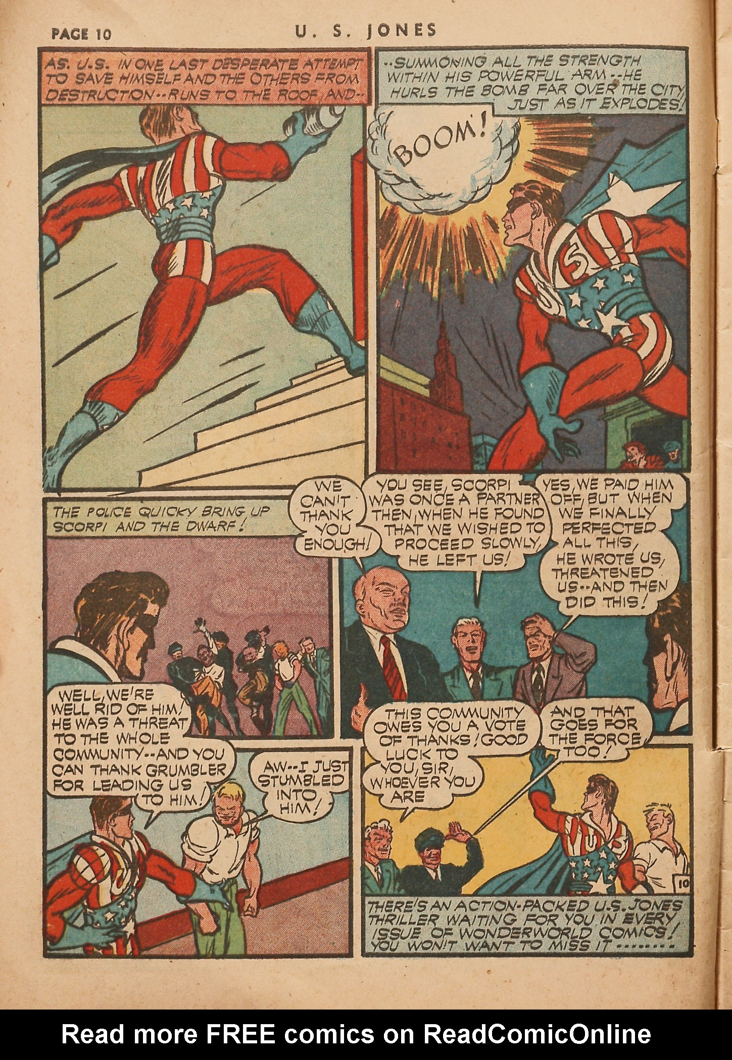 Read online U.S. Jones comic -  Issue #1 - 11