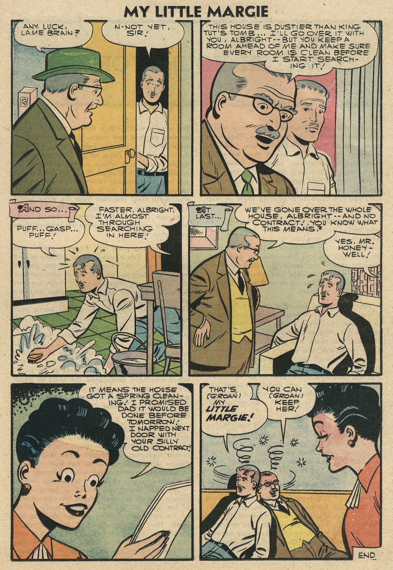 Read online My Little Margie (1954) comic -  Issue #14 - 19