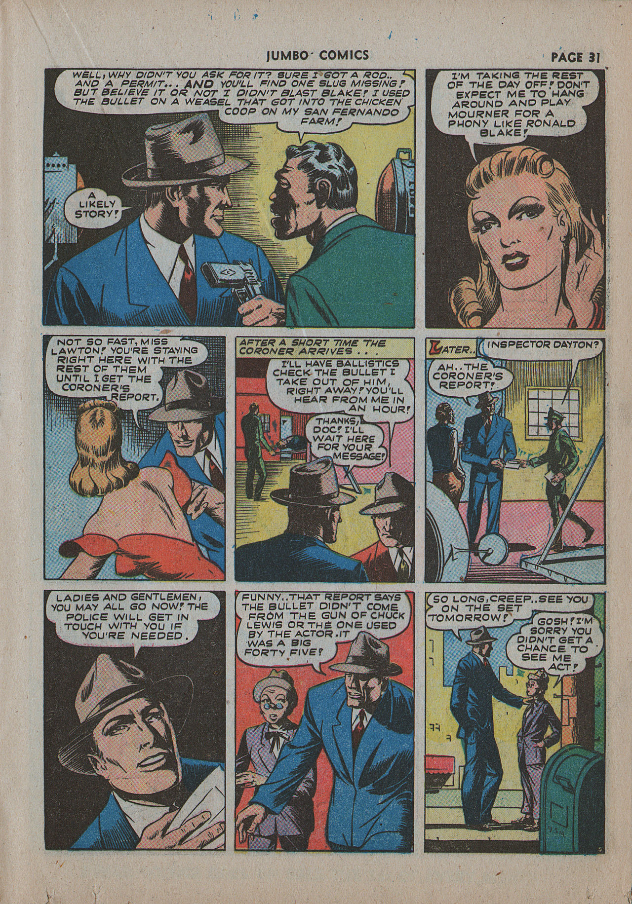 Read online Jumbo Comics comic -  Issue #48 - 33