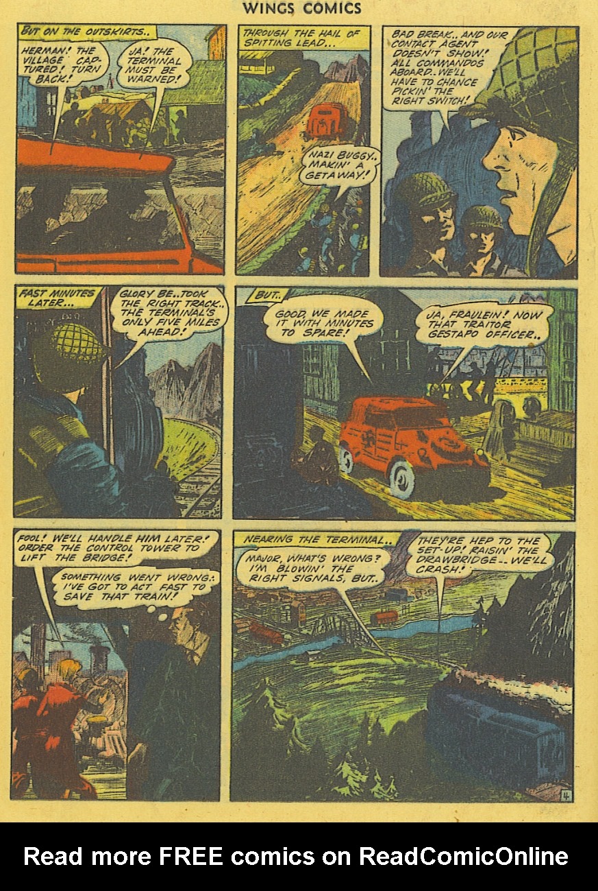 Read online Wings Comics comic -  Issue #42 - 22