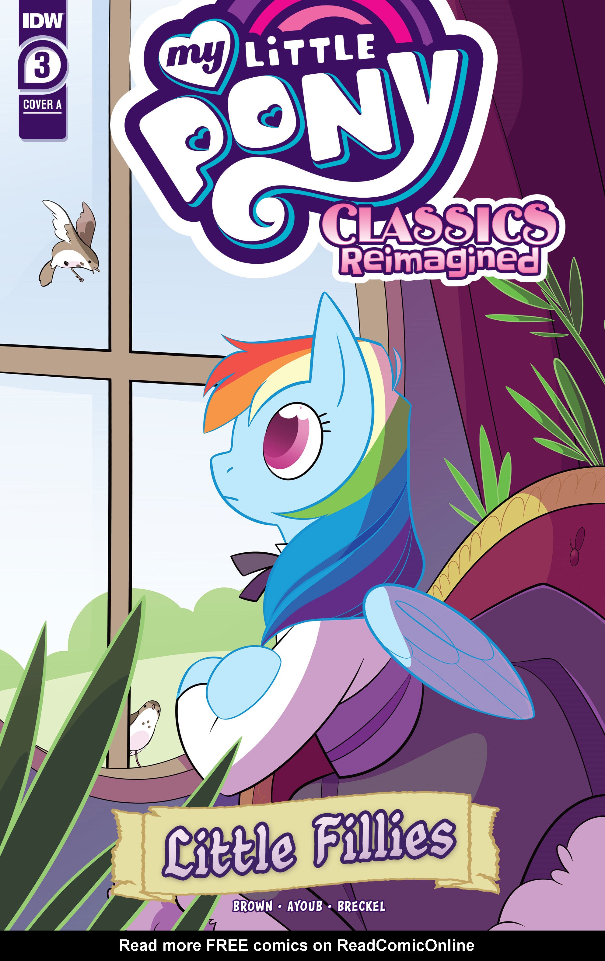 Read online My Little Pony: Classics Reimagined - Little Fillies comic -  Issue #3 - 1