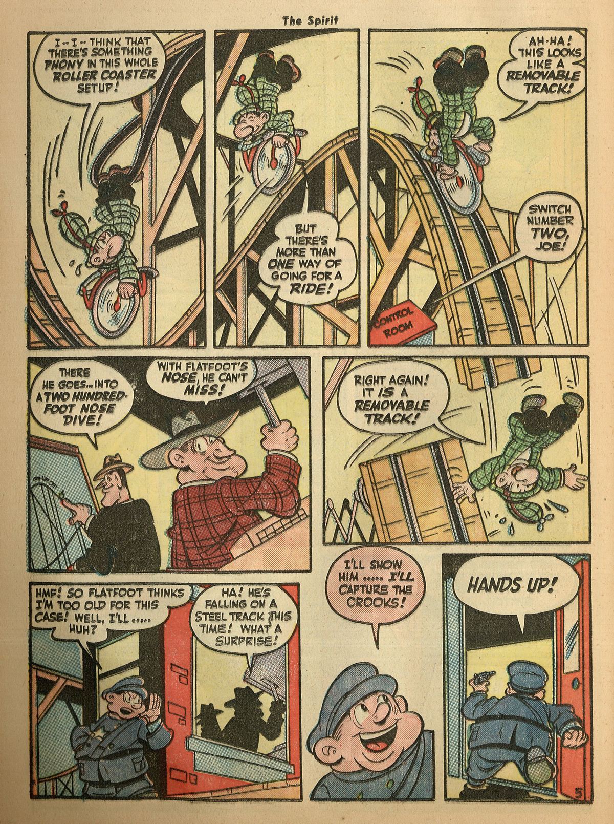 Read online The Spirit (1944) comic -  Issue #4 - 38