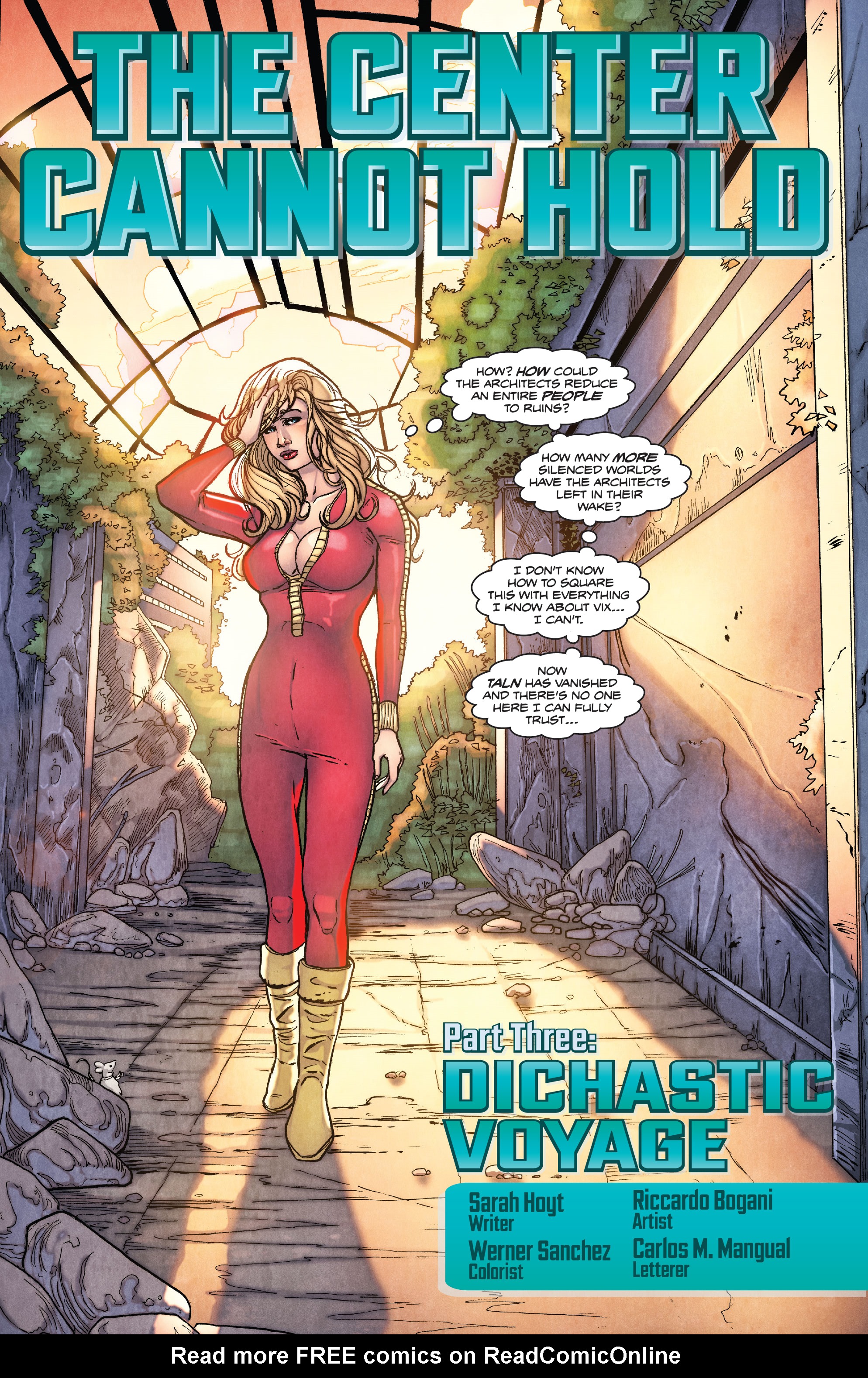 Read online Barbarella: The Center Cannot Hold comic -  Issue #3 - 7
