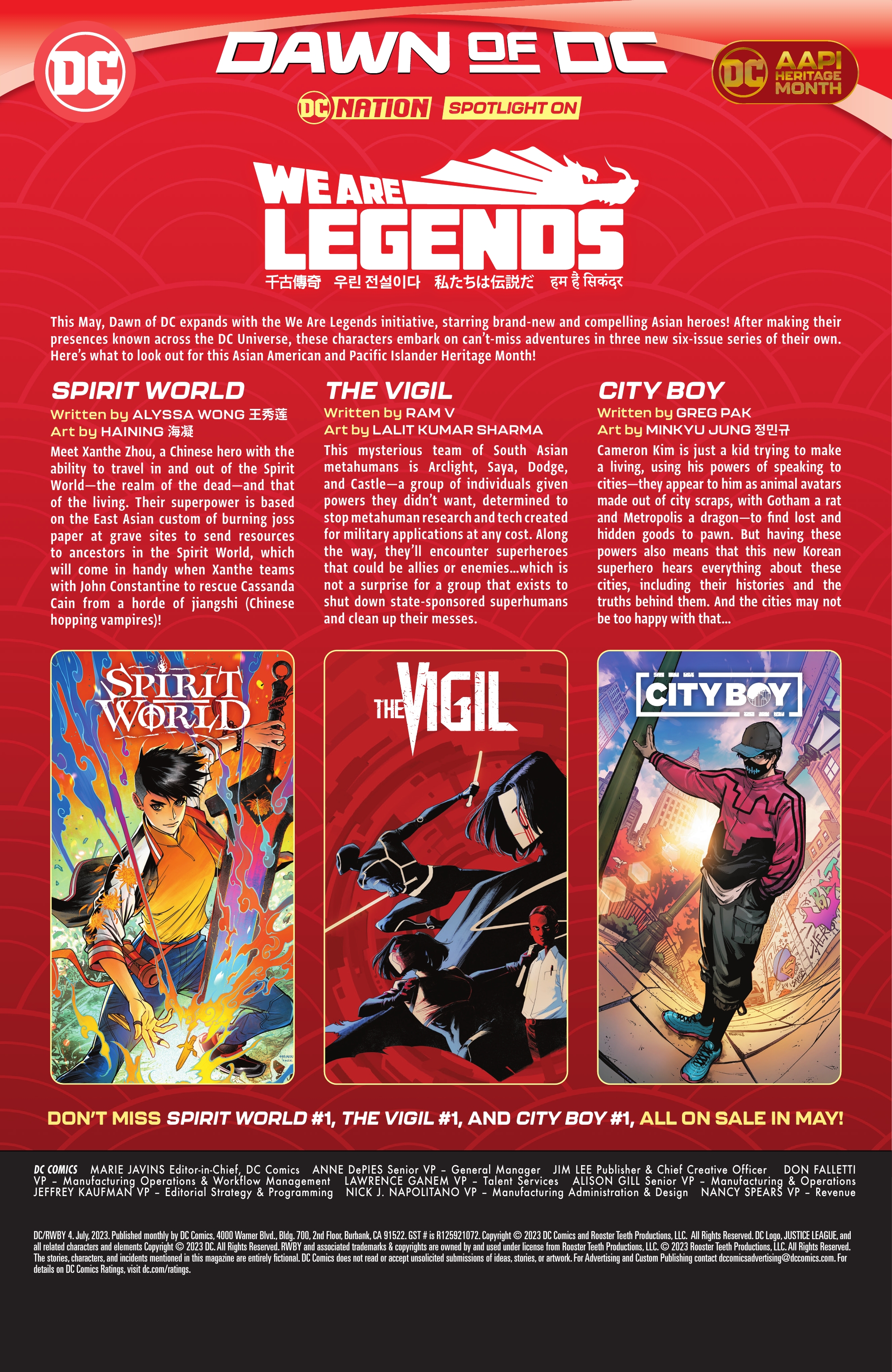Read online DC/RWBY comic -  Issue #4 - 24