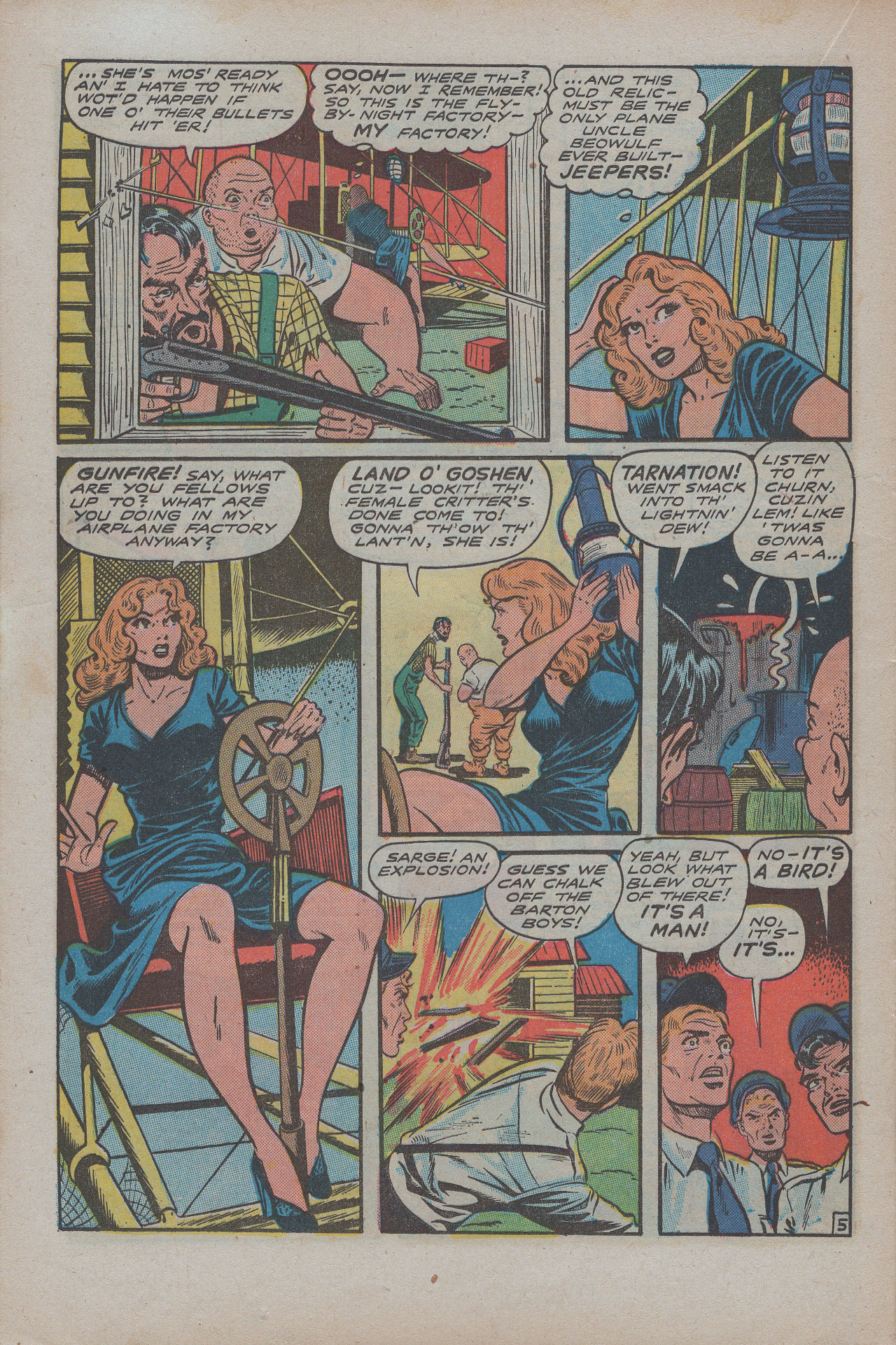 Read online Jumbo Comics comic -  Issue #113 - 34