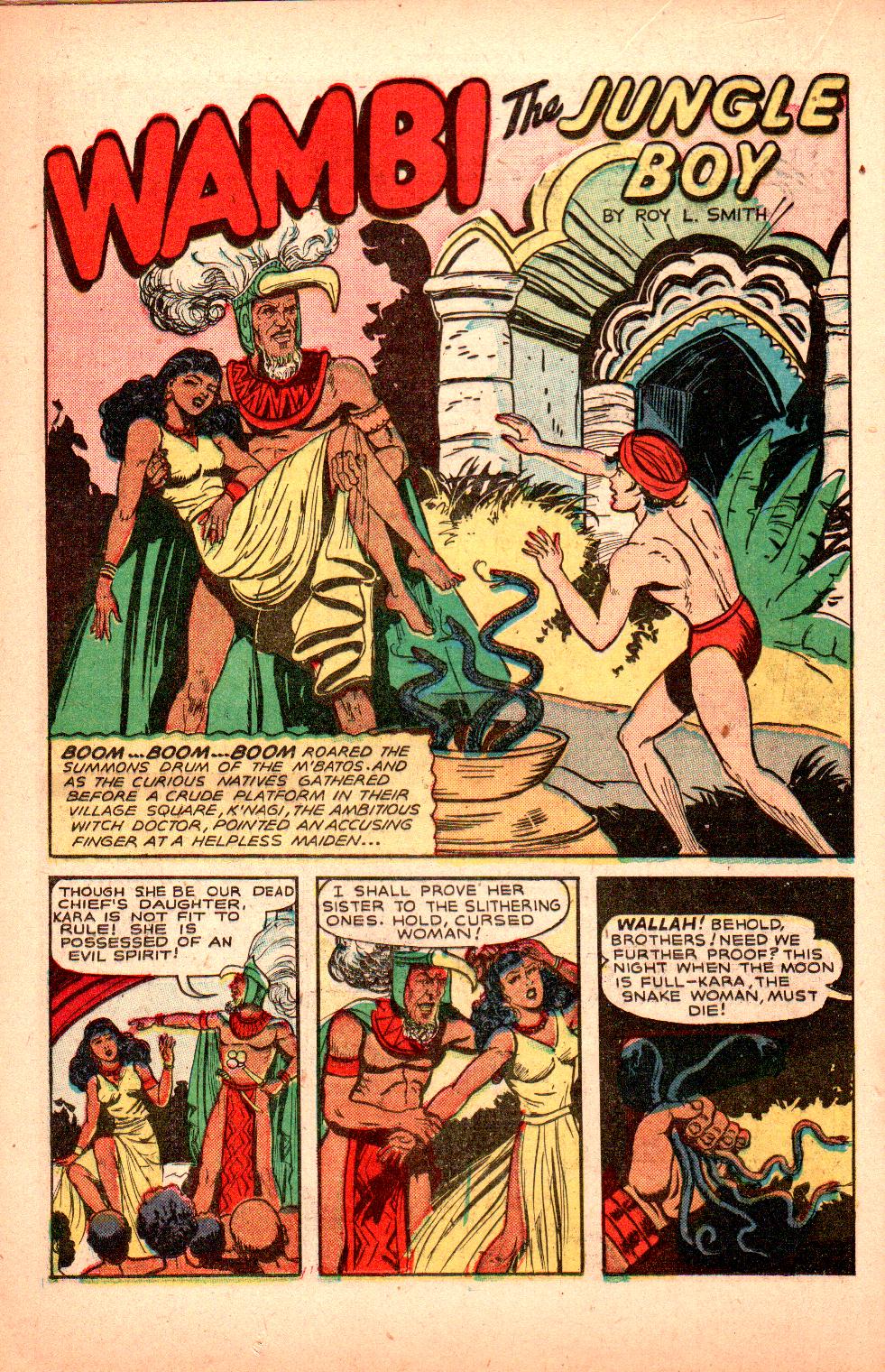 Read online Wambi Jungle Boy comic -  Issue #6 - 28