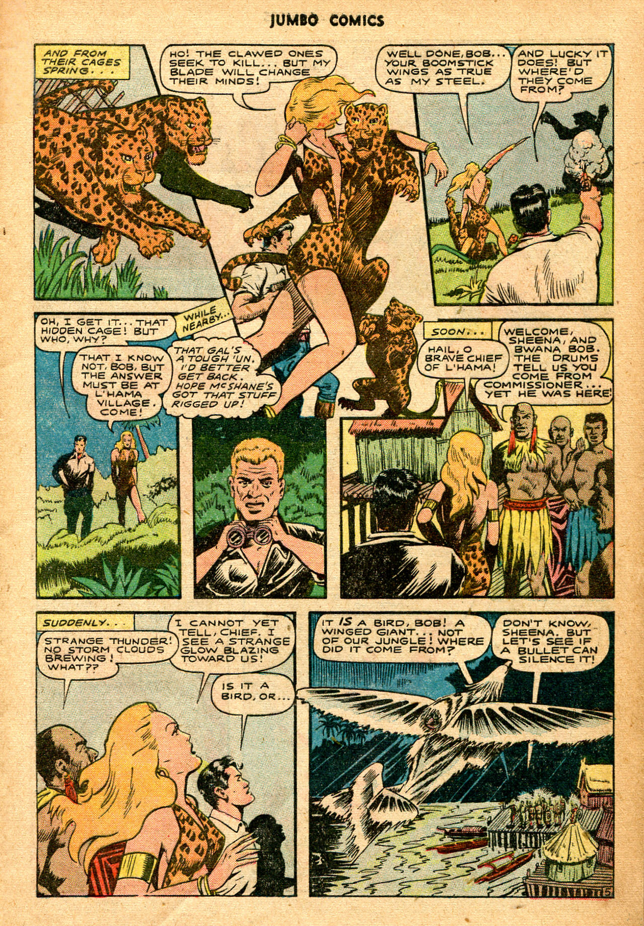 Read online Jumbo Comics comic -  Issue #85 - 9