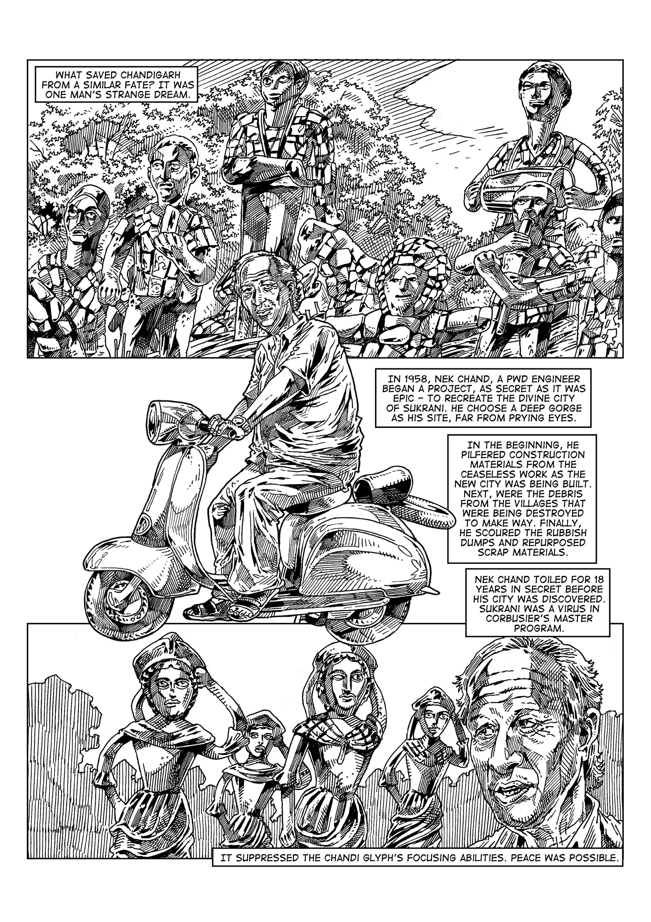 Read online Hyderabad: A Graphic Novel comic -  Issue # TPB - 66