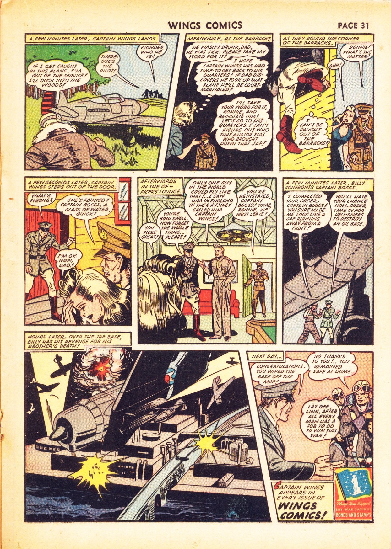 Read online Wings Comics comic -  Issue #24 - 33