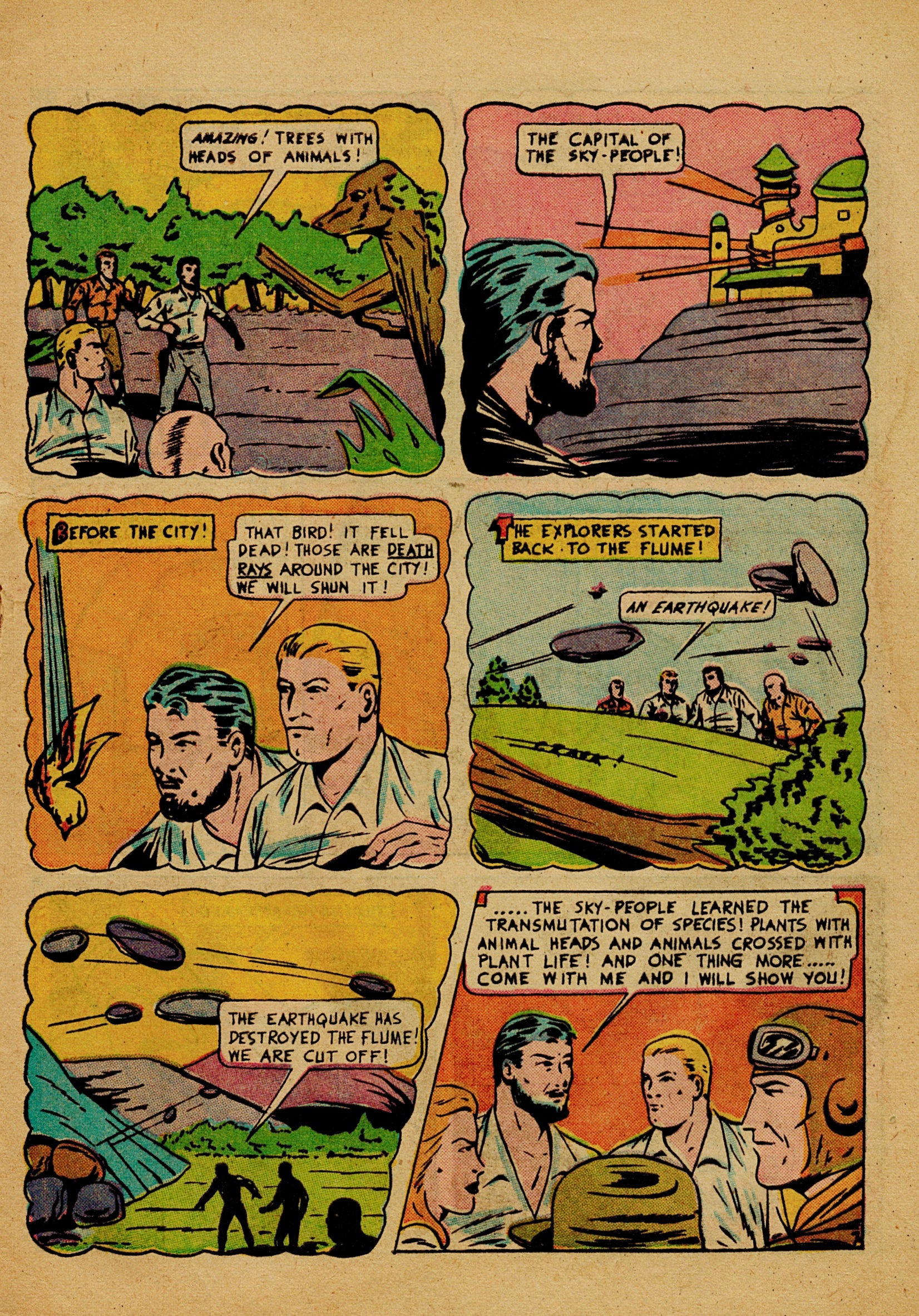 Read online Rocket Kelly (1945) comic -  Issue #3 - 9
