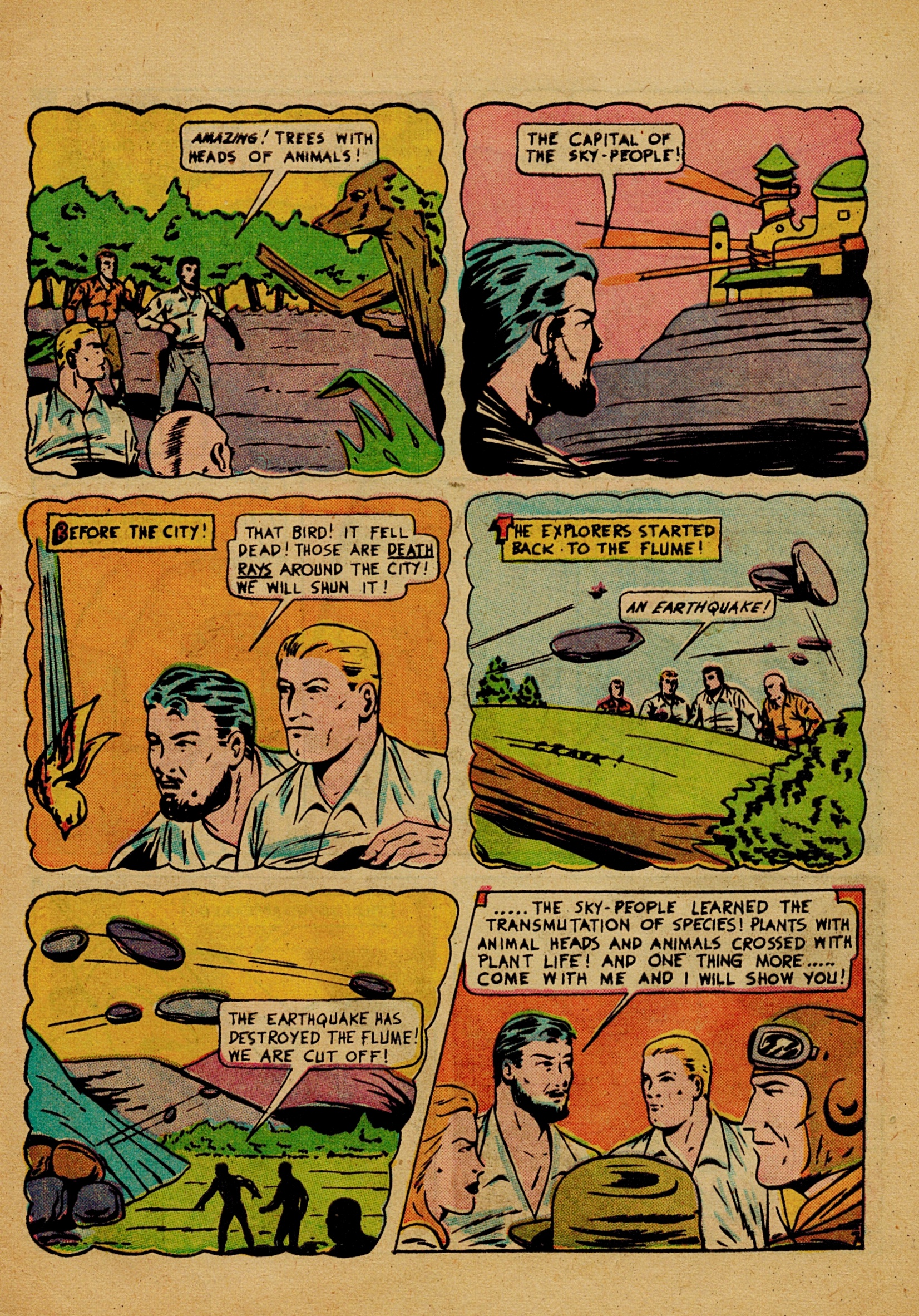 Read online Rocket Kelly (1945) comic -  Issue #3 - 9