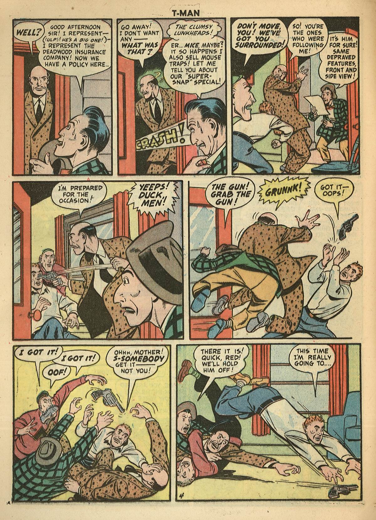 Read online T-Man: World Wide Trouble Shooter comic -  Issue #1 - 16