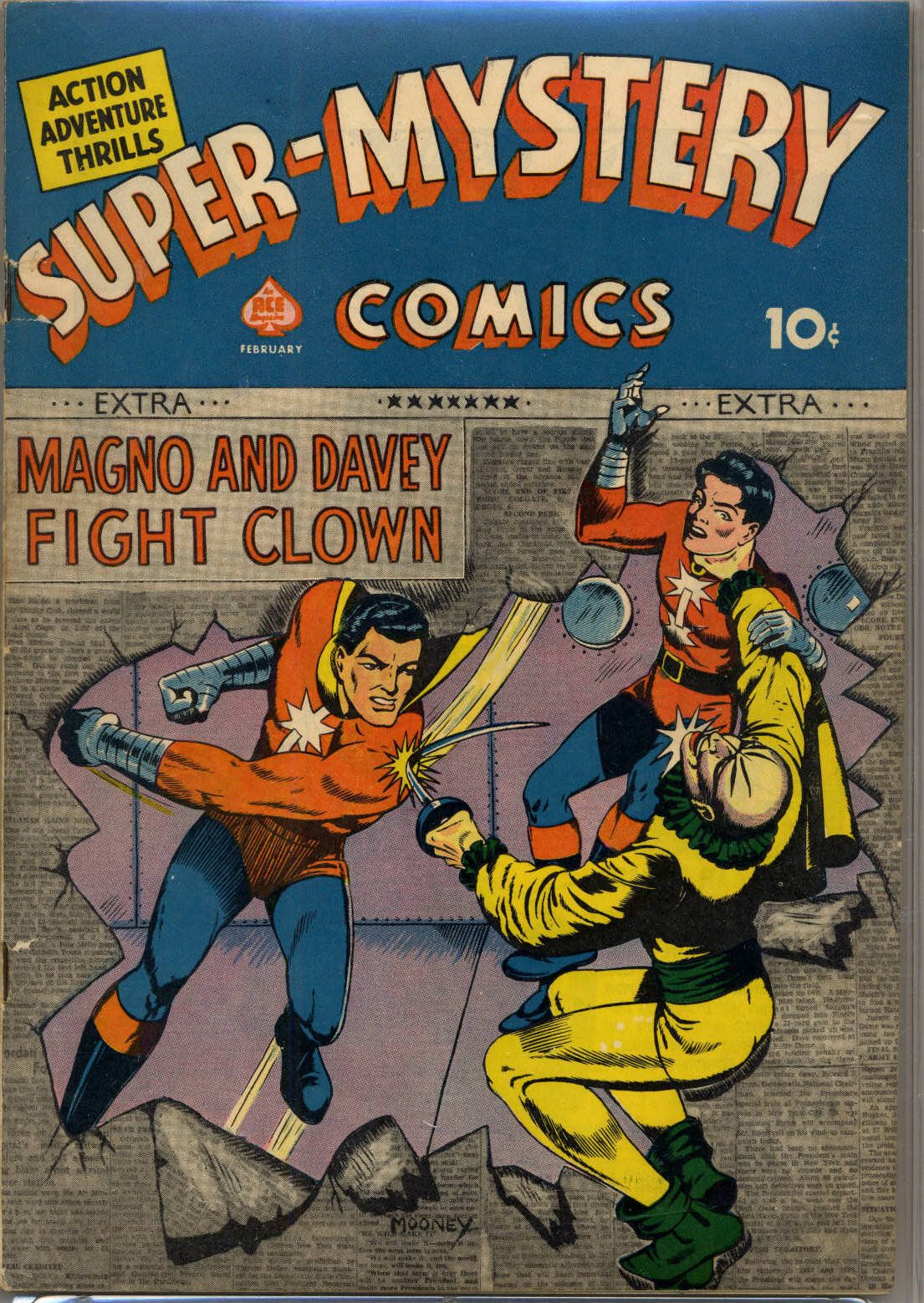 Read online Super-Mystery Comics comic -  Issue #6 - 1