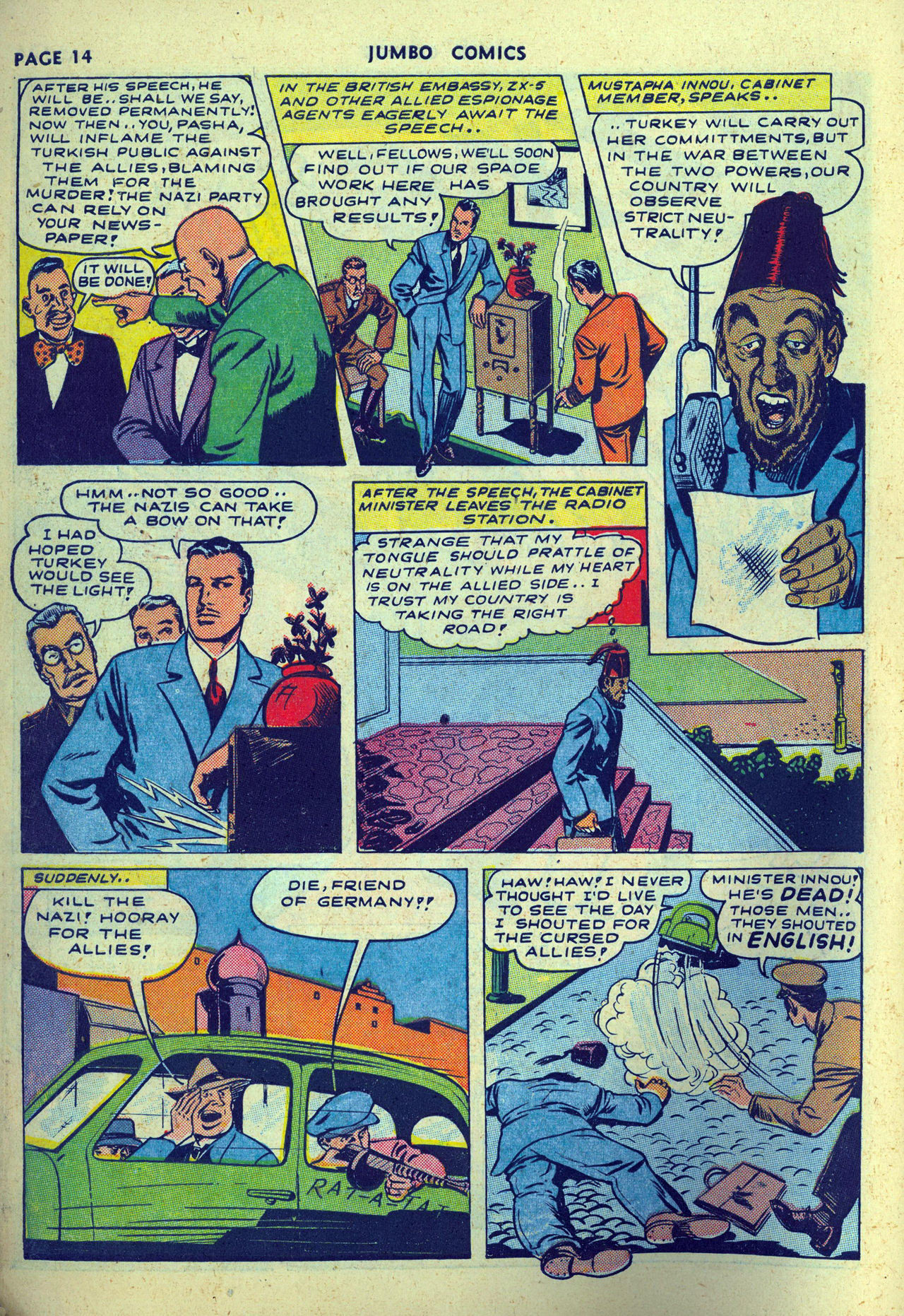 Read online Jumbo Comics comic -  Issue #50 - 16