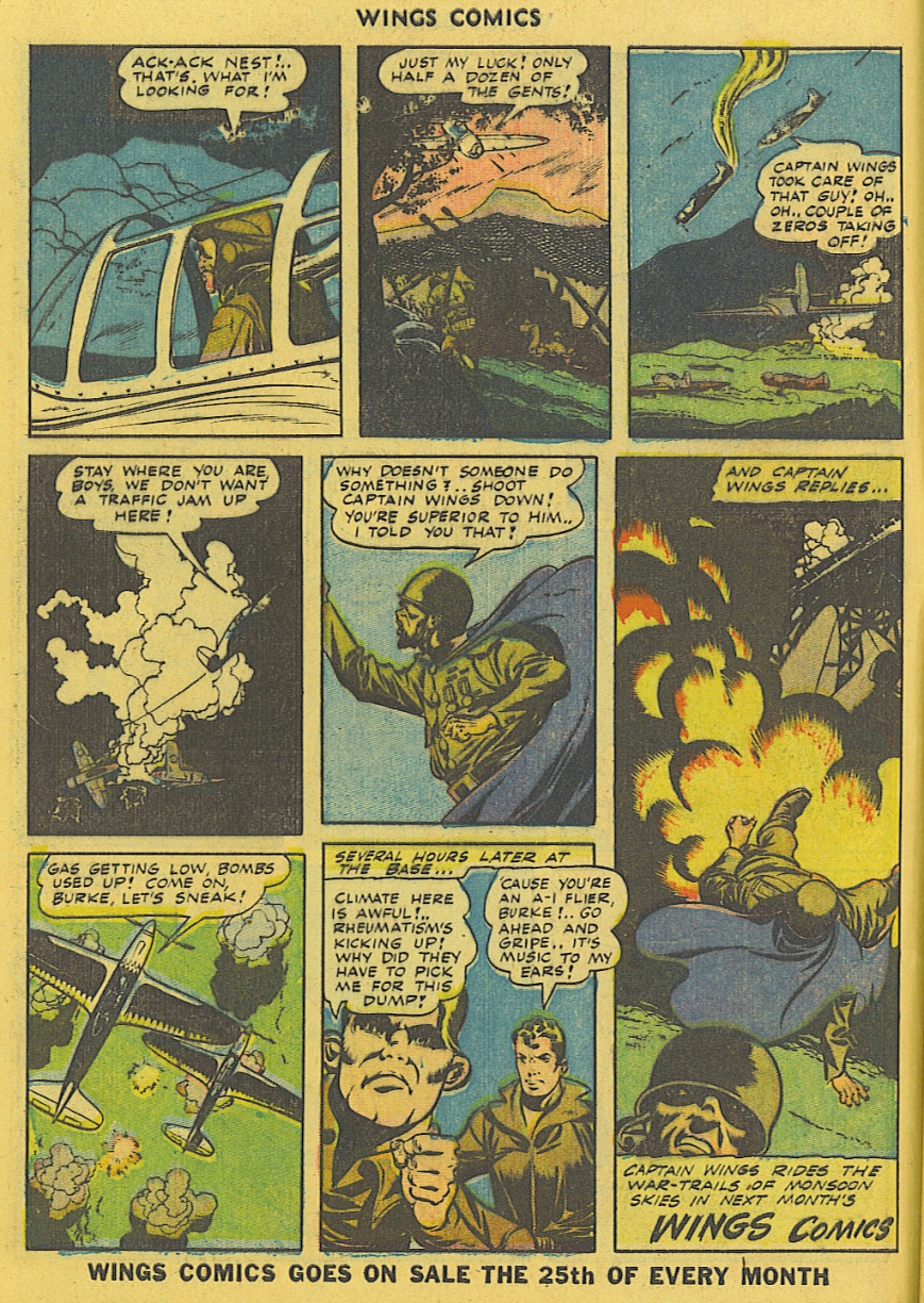 Read online Wings Comics comic -  Issue #42 - 12
