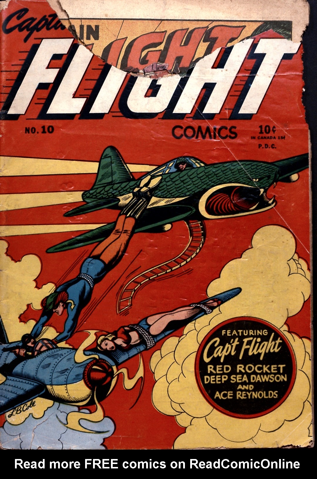 Read online Captain Flight Comics comic -  Issue #10 - 2