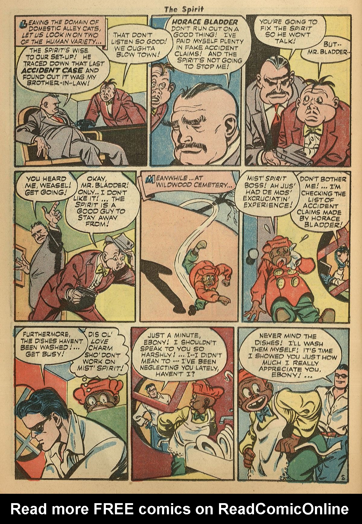 Read online The Spirit (1944) comic -  Issue #4 - 28
