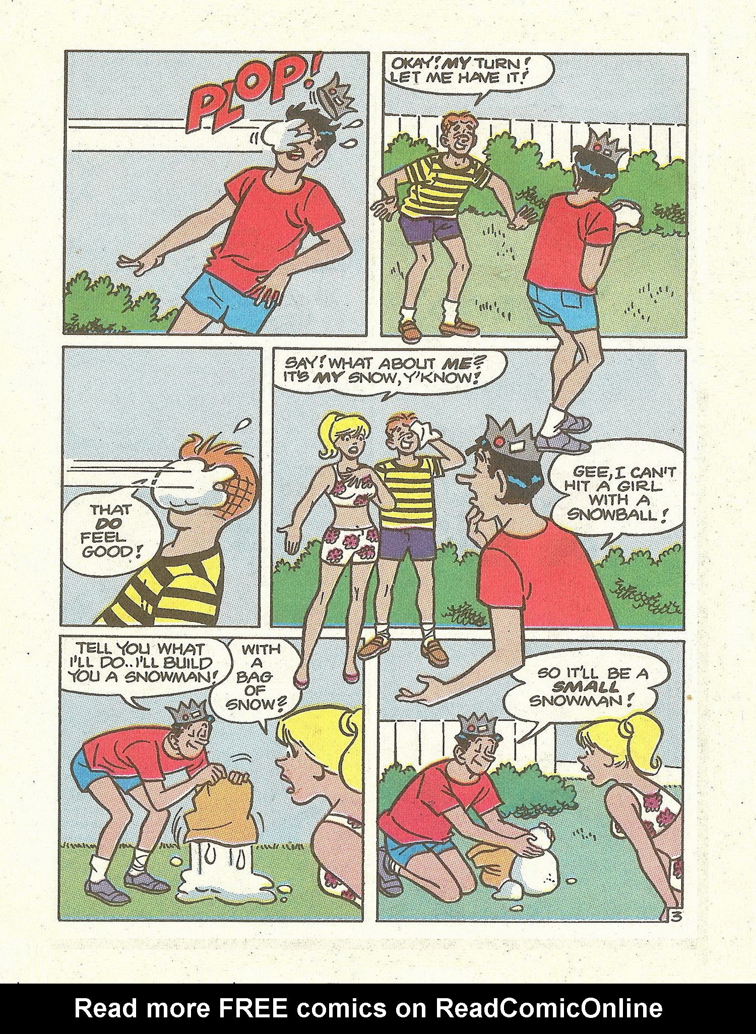 Read online Jughead Jones Comics Digest comic -  Issue #77 - 86