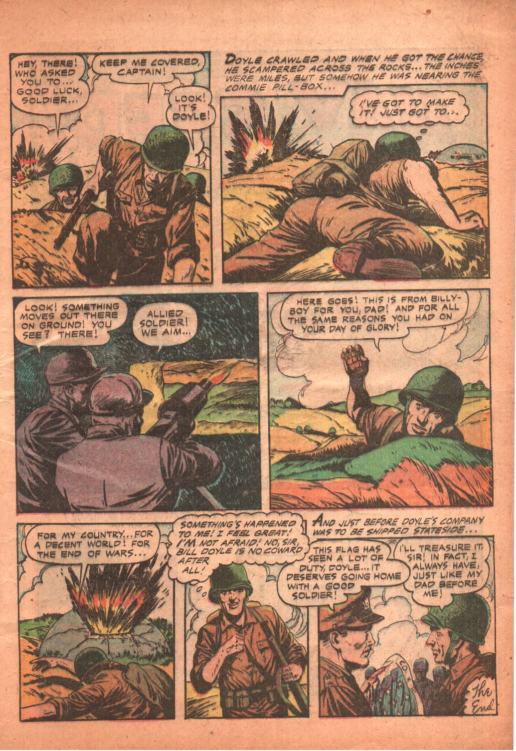 Read online G.I. in Battle (1957) comic -  Issue #6 - 9