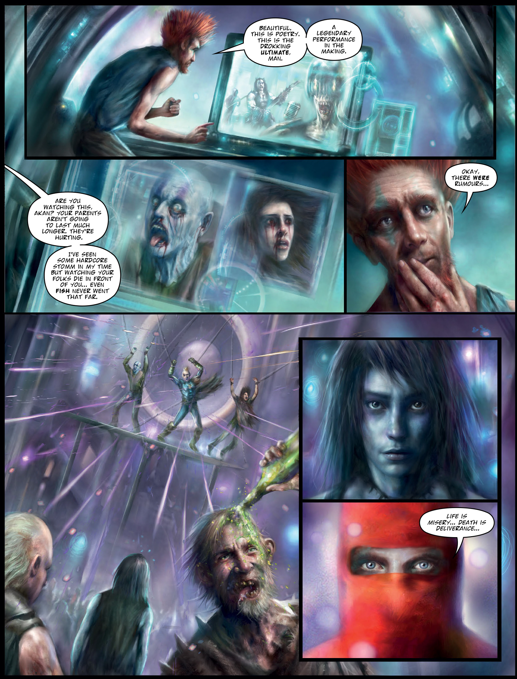 Read online Judge Dredd Megazine (Vol. 5) comic -  Issue #455 - 36