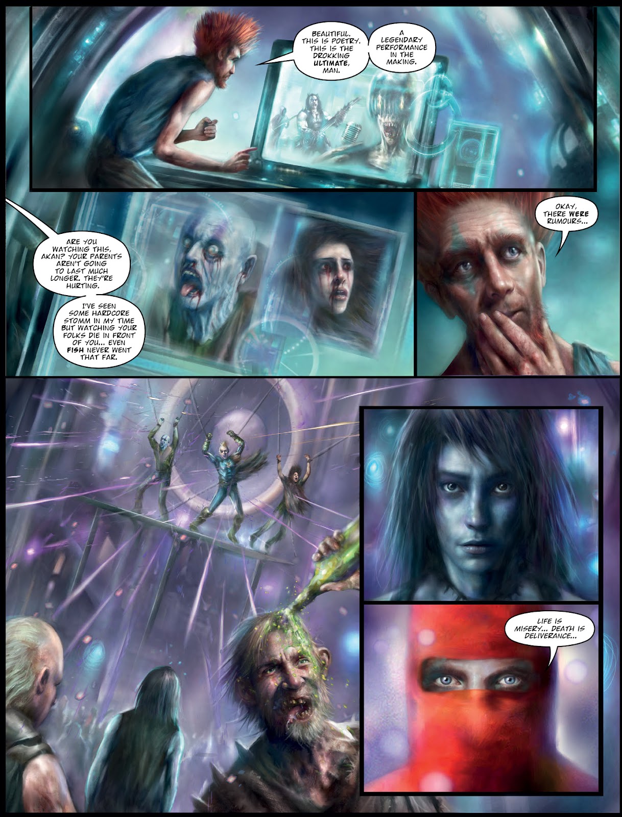 Judge Dredd Megazine (Vol. 5) issue 455 - Page 36