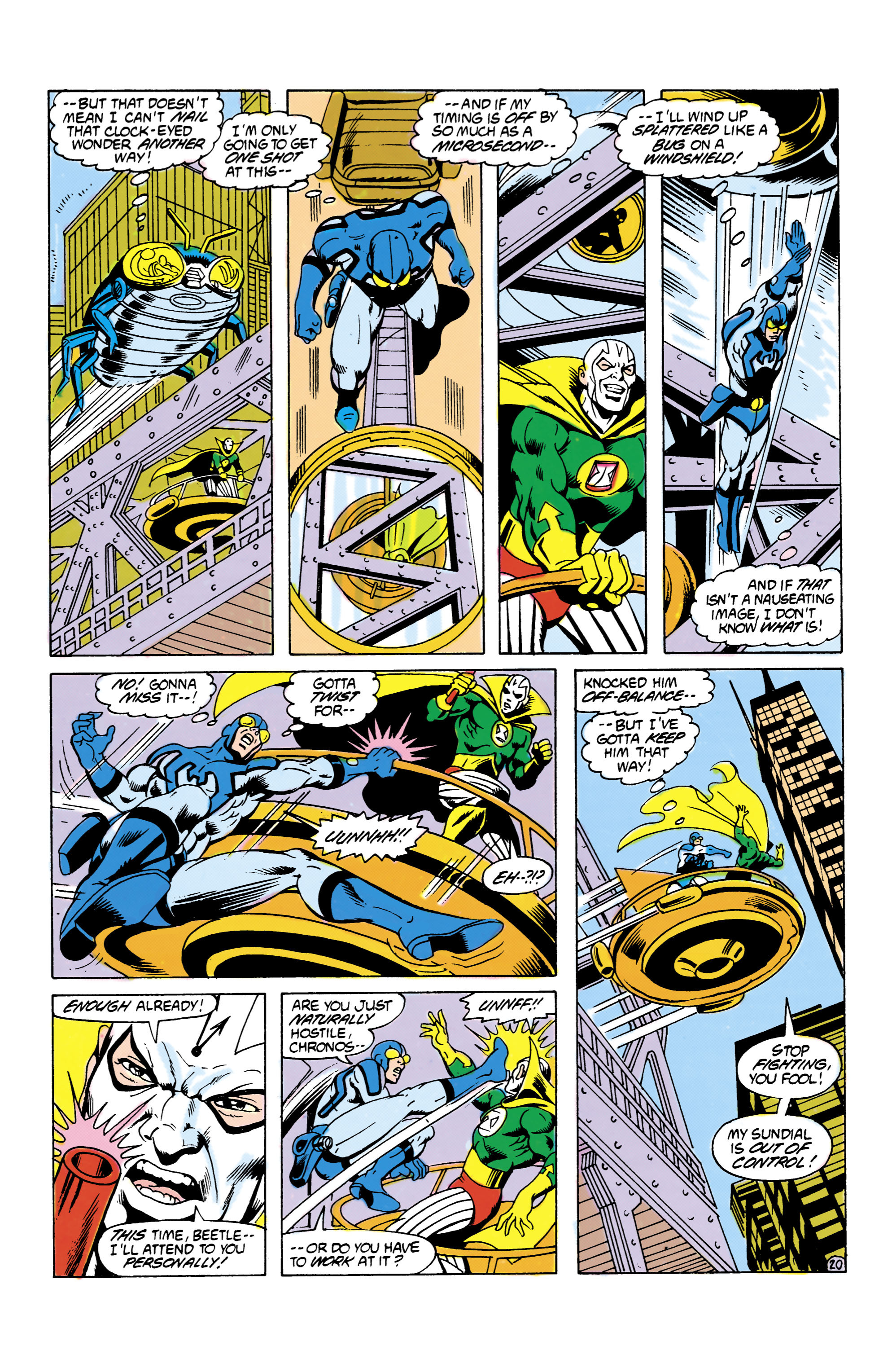 Read online Blue Beetle (1986) comic -  Issue #10 - 20