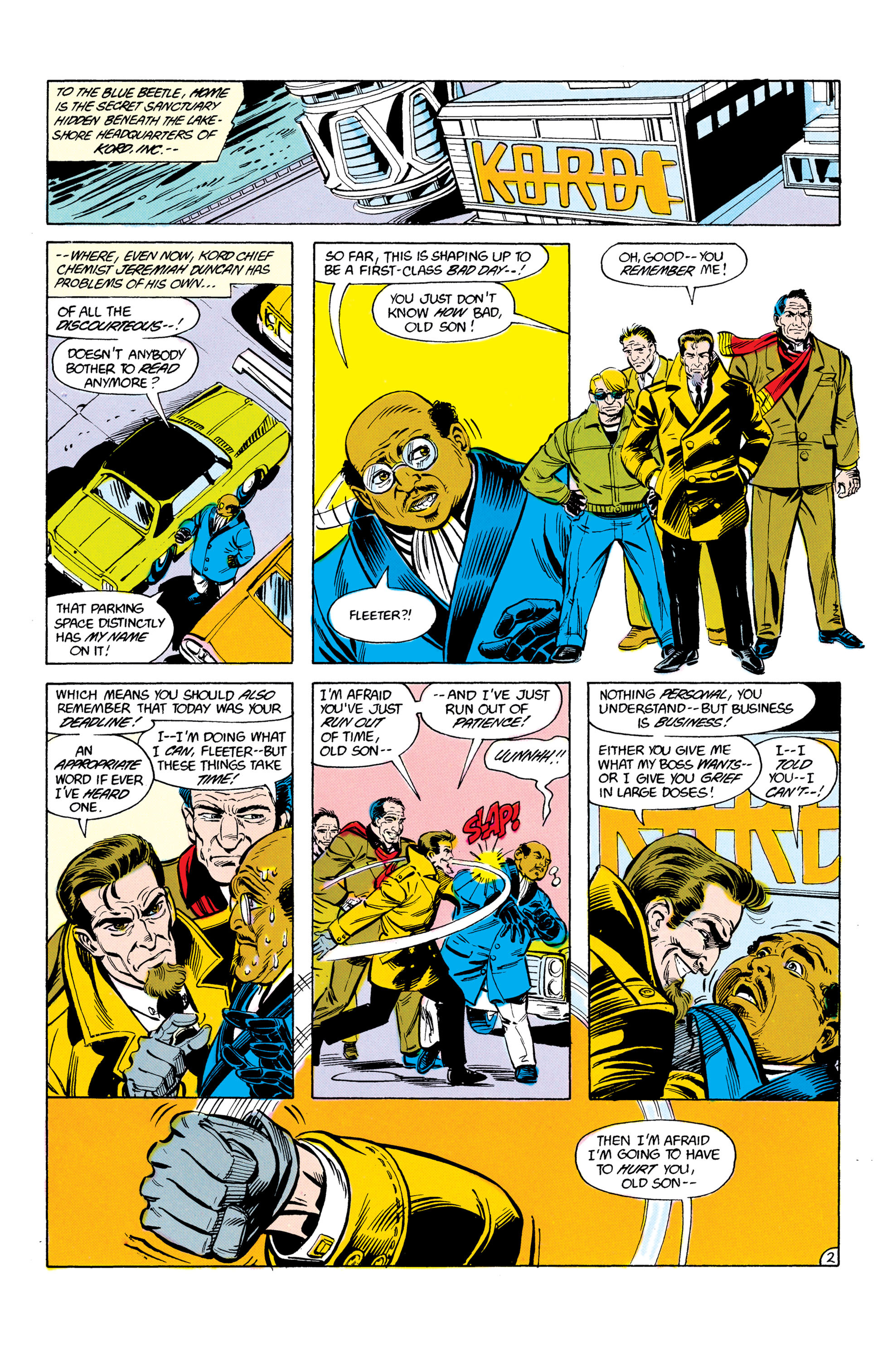 Read online Blue Beetle (1986) comic -  Issue #3 - 3